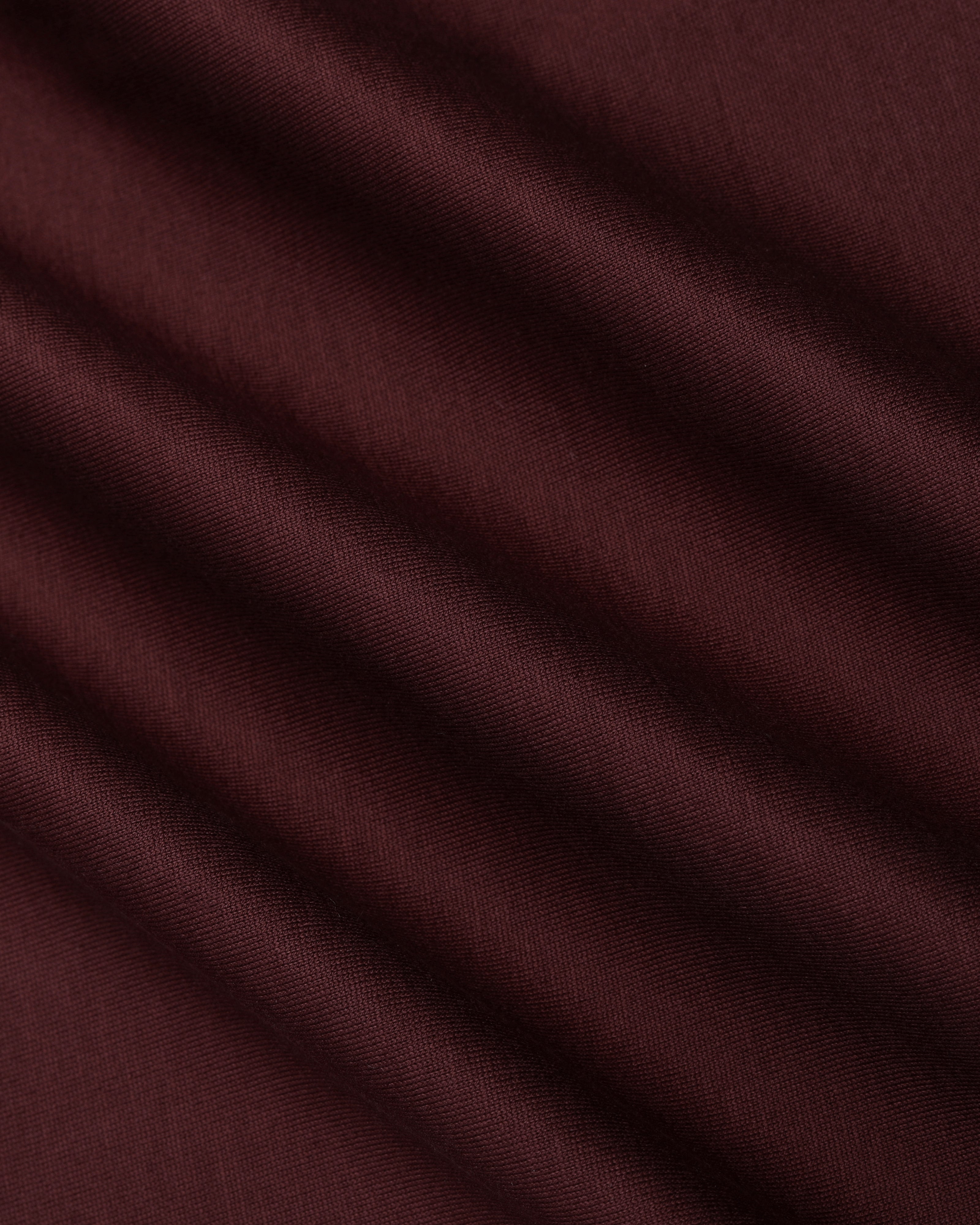 Port Wine Solid Polo - Ram