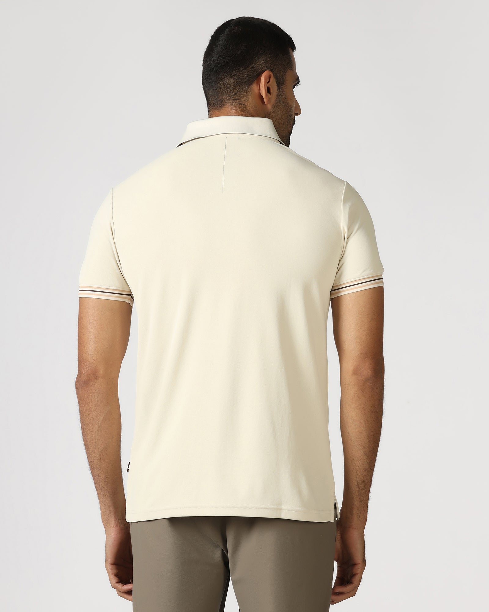 Powder Yellow TechPro Solid Polo - Logan