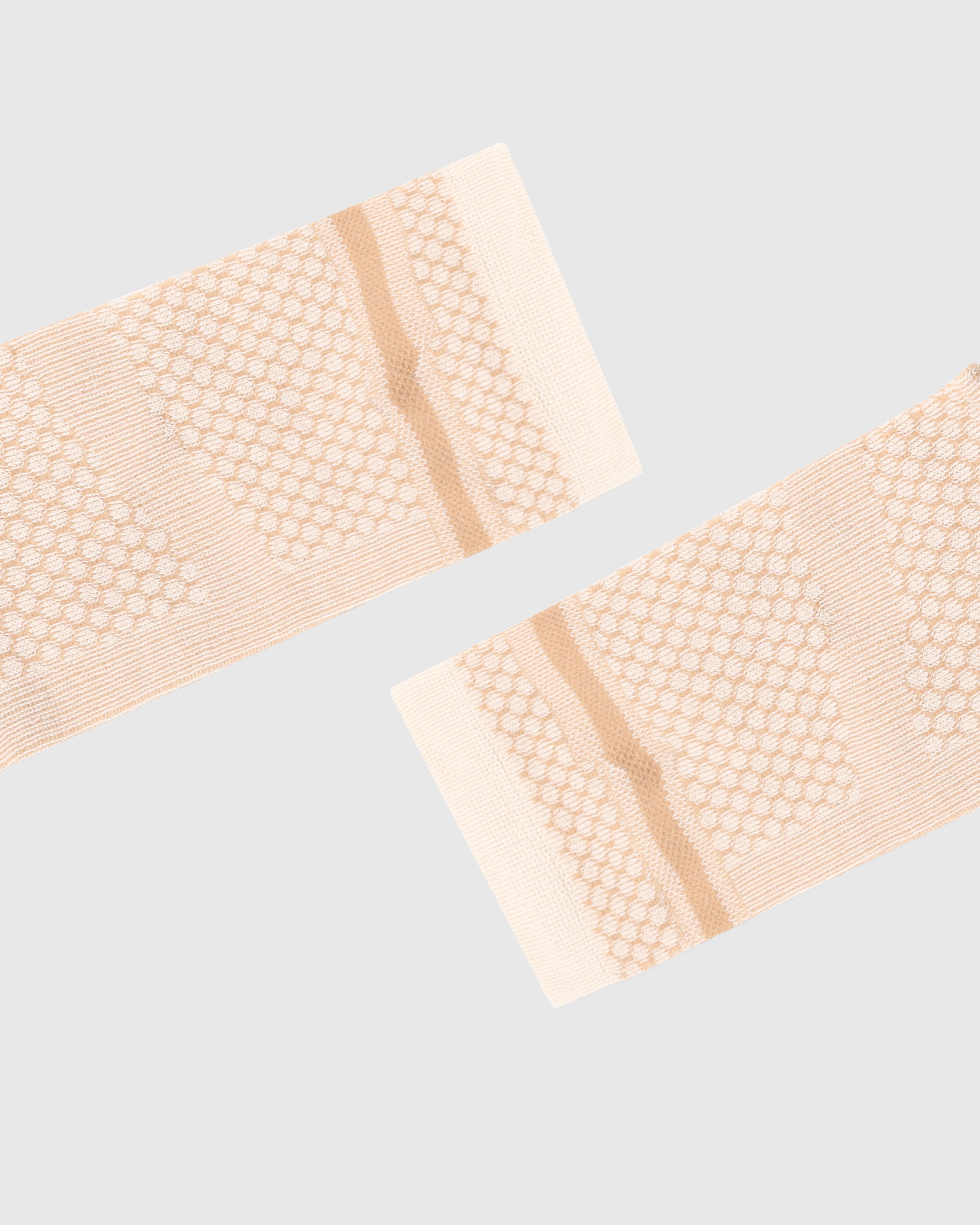 Cotton Beige Printed Socks - Redcliff - Blackberrys