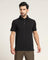 TechPro Polo Black Solid T Shirt - Alan