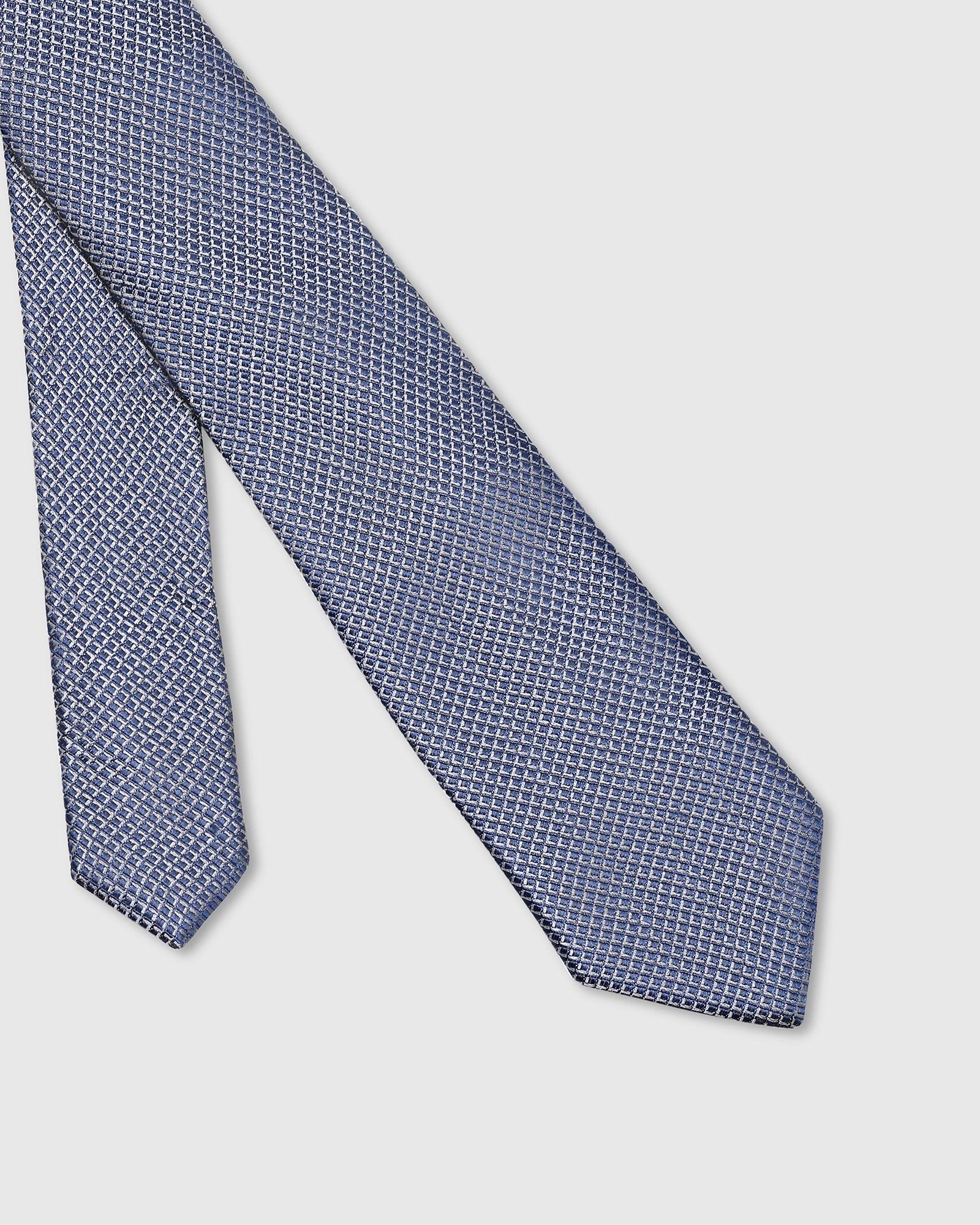 Printed Tie In Dark Purple (Troy) - Blackberrys