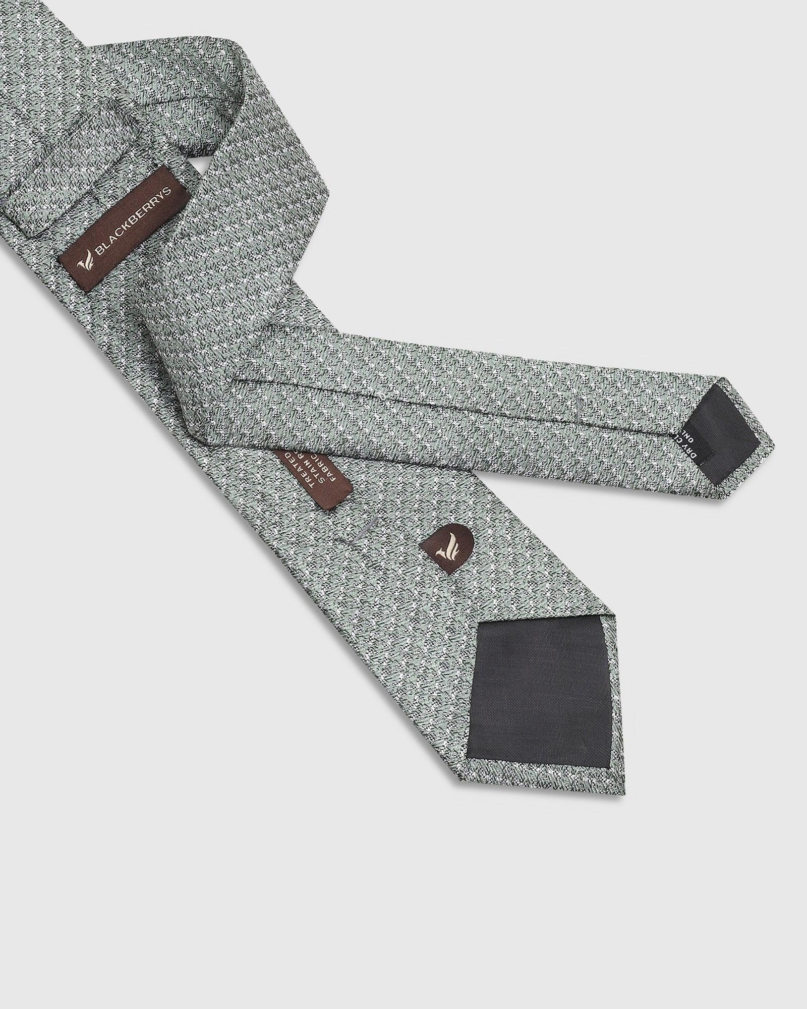 Printed Tie In Green (Twinkle) - Blackberrys