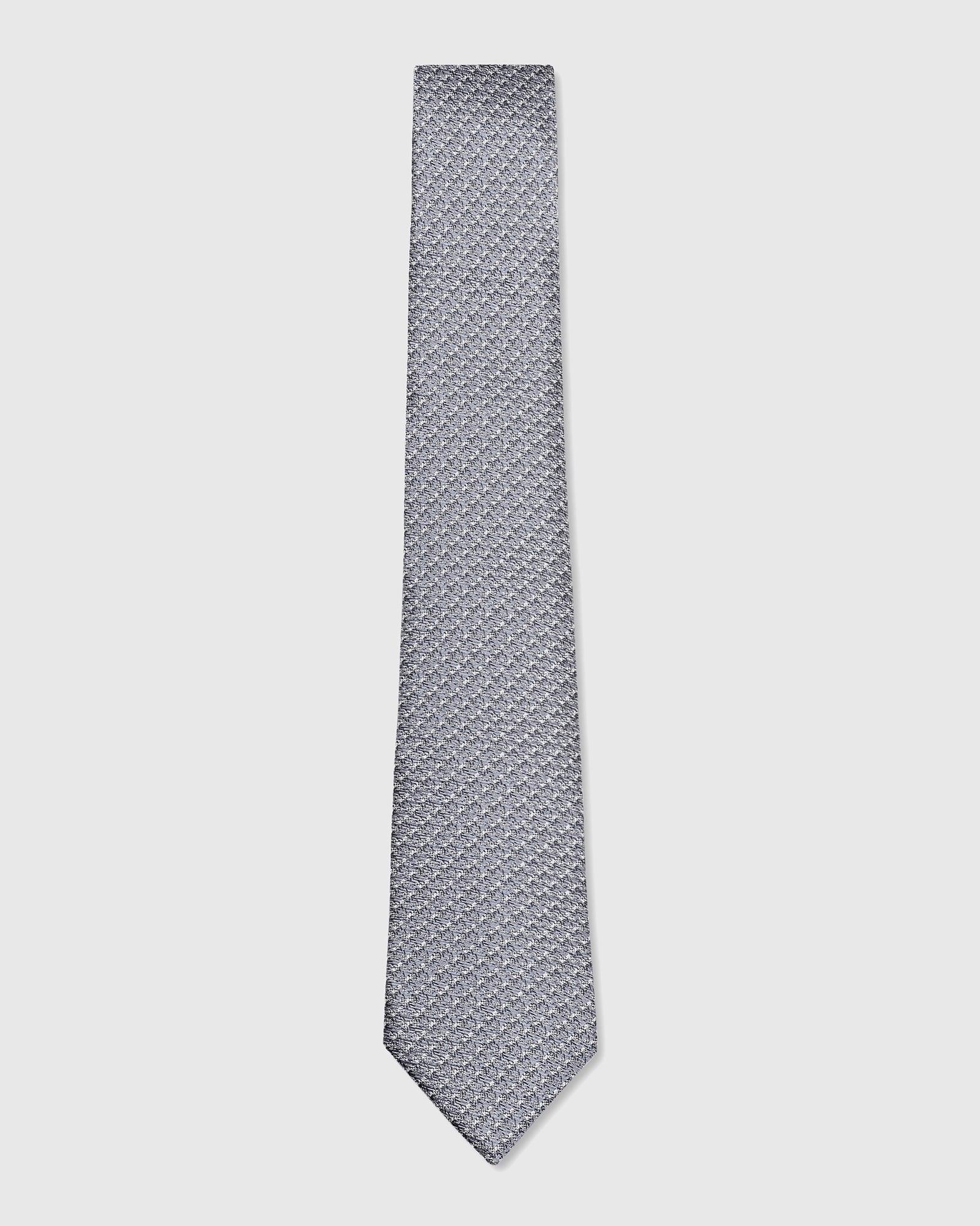 Printed Tie In Grey (Twinkle) - Blackberrys