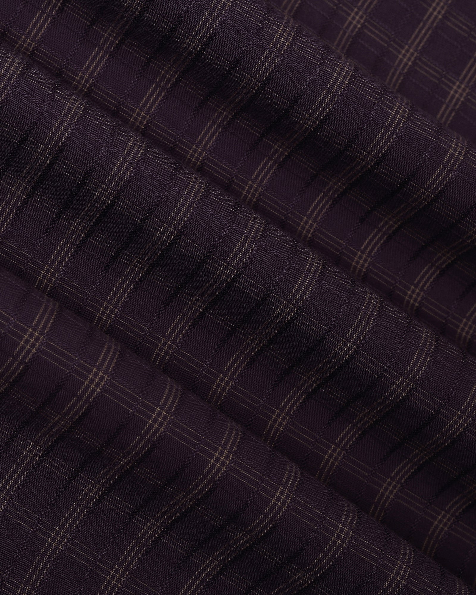 Purple Check Shirt - Remon