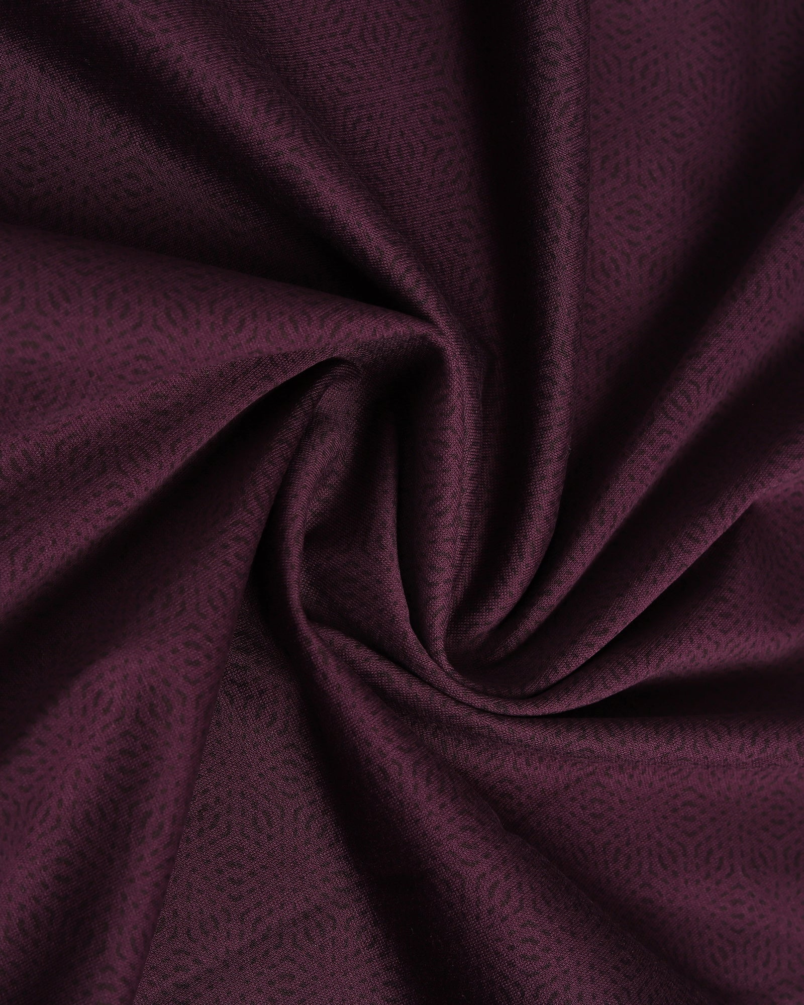 Purple Printed Polo - Peter