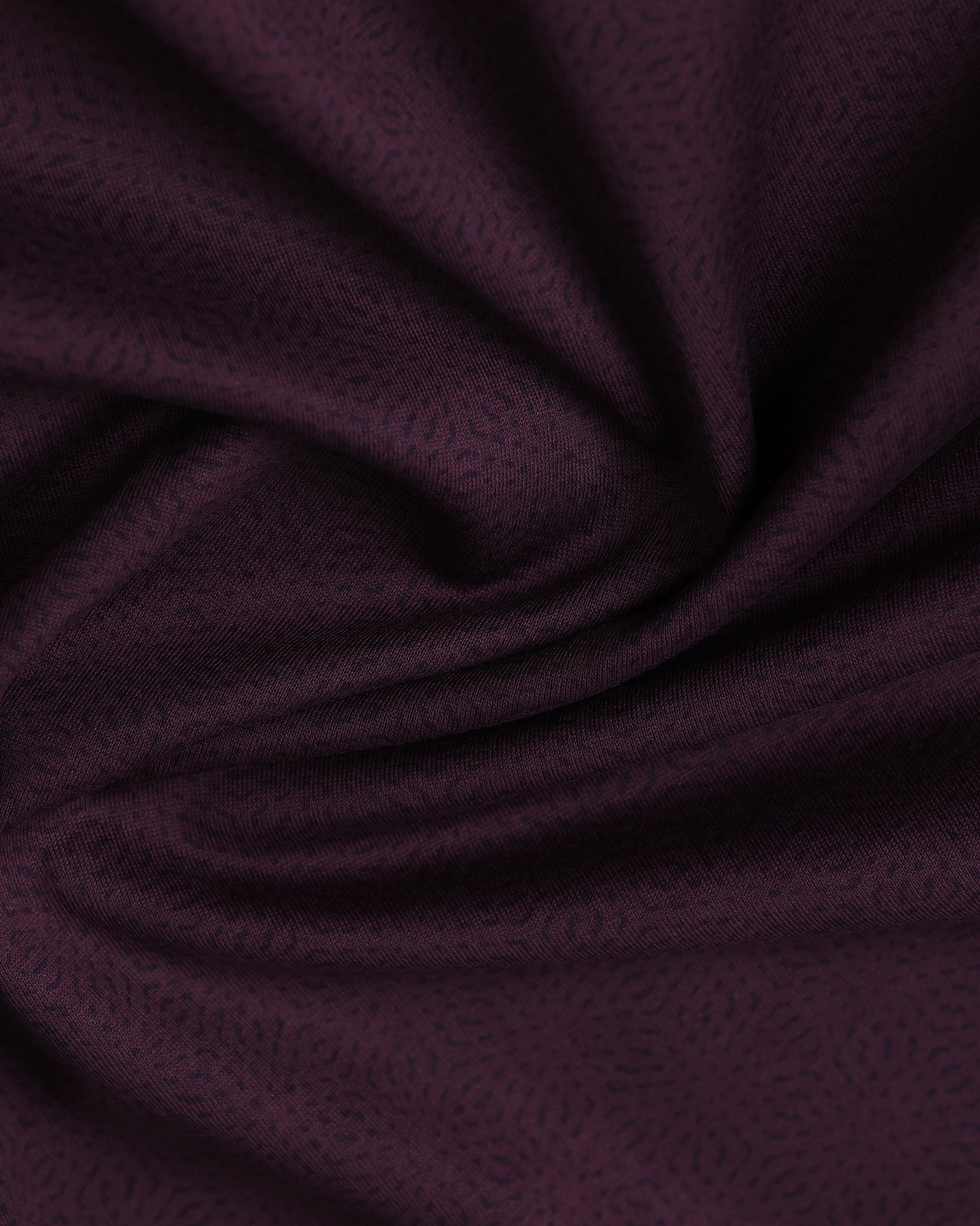 Purple Printed Polo - Peter