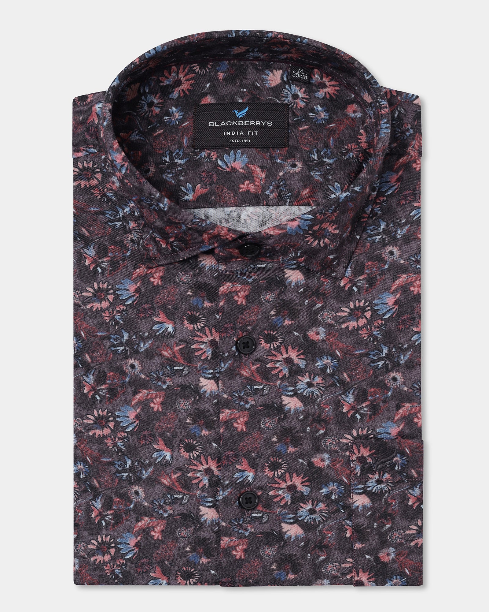 Purple Printed Shirt - Rody