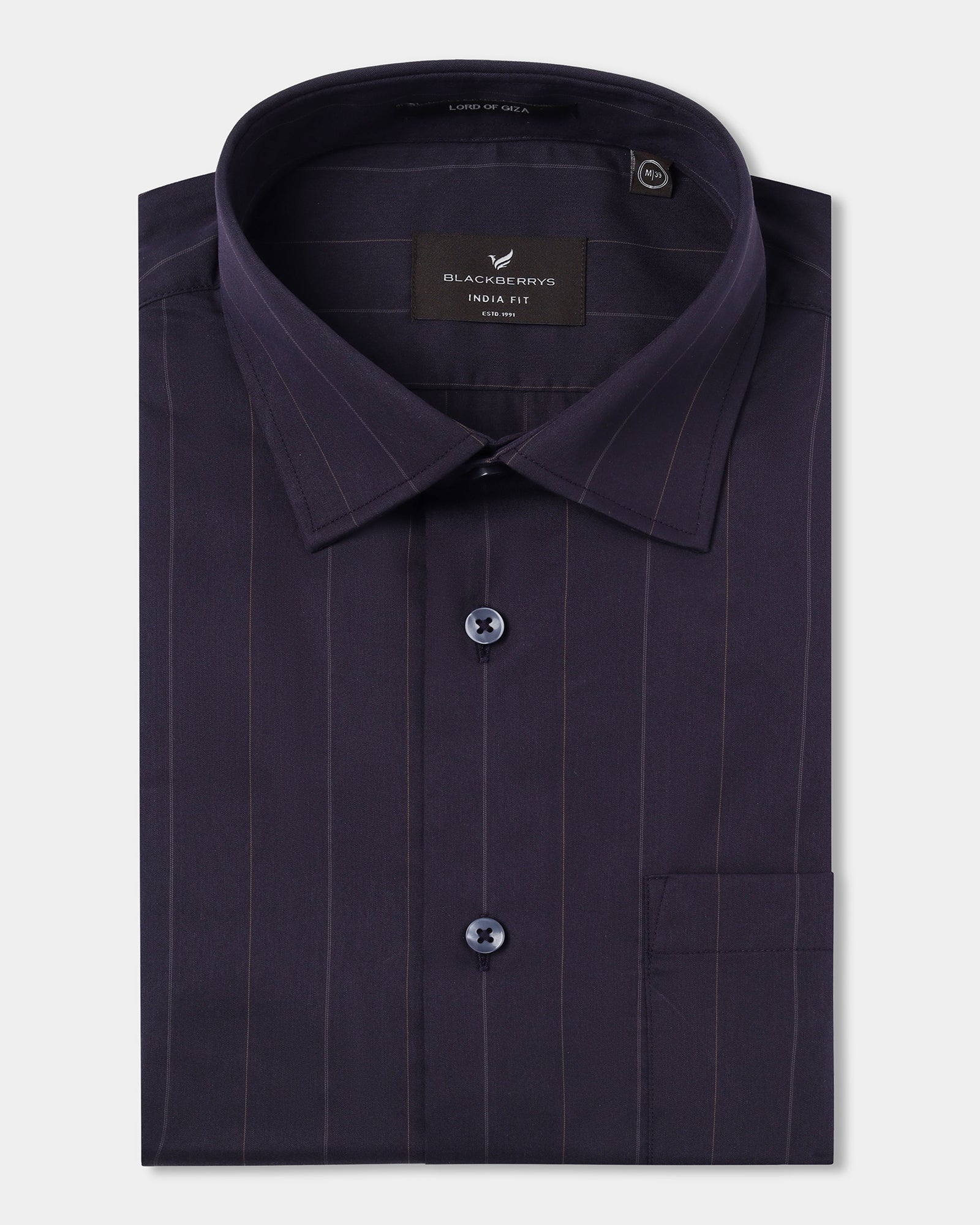 Purple Stripe Shirt - Golf