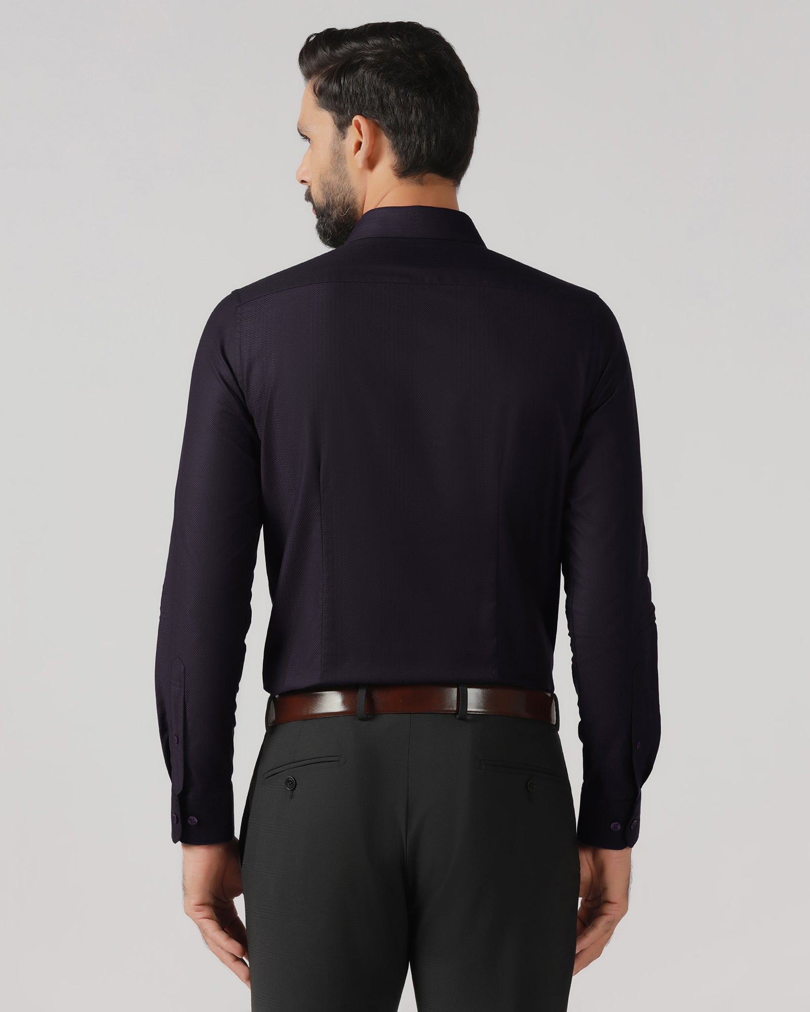 Purple Stripe Shirt - Recruit