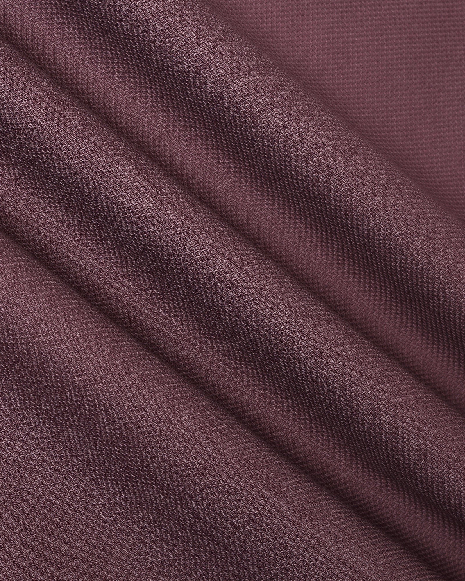 Purple Textured Shirt - Caty