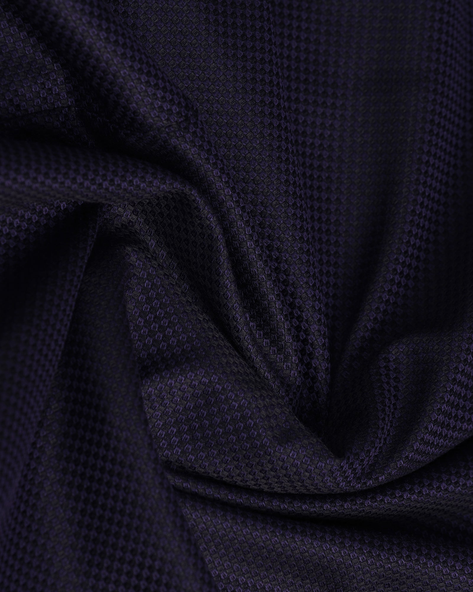 Purple Textured Shirt - Weapon