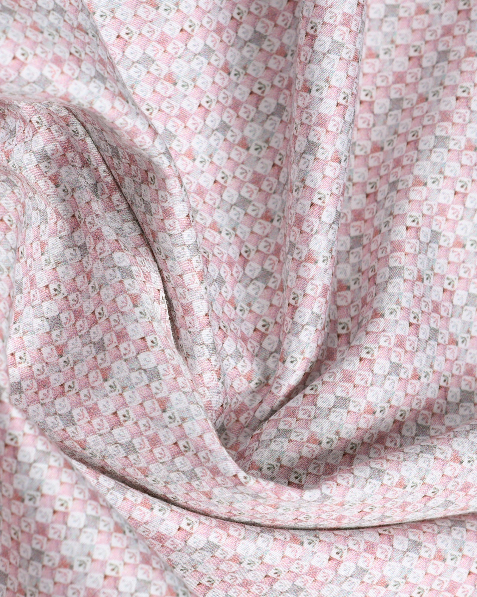 Red Half Sleeve Printed Shirt - Nicole