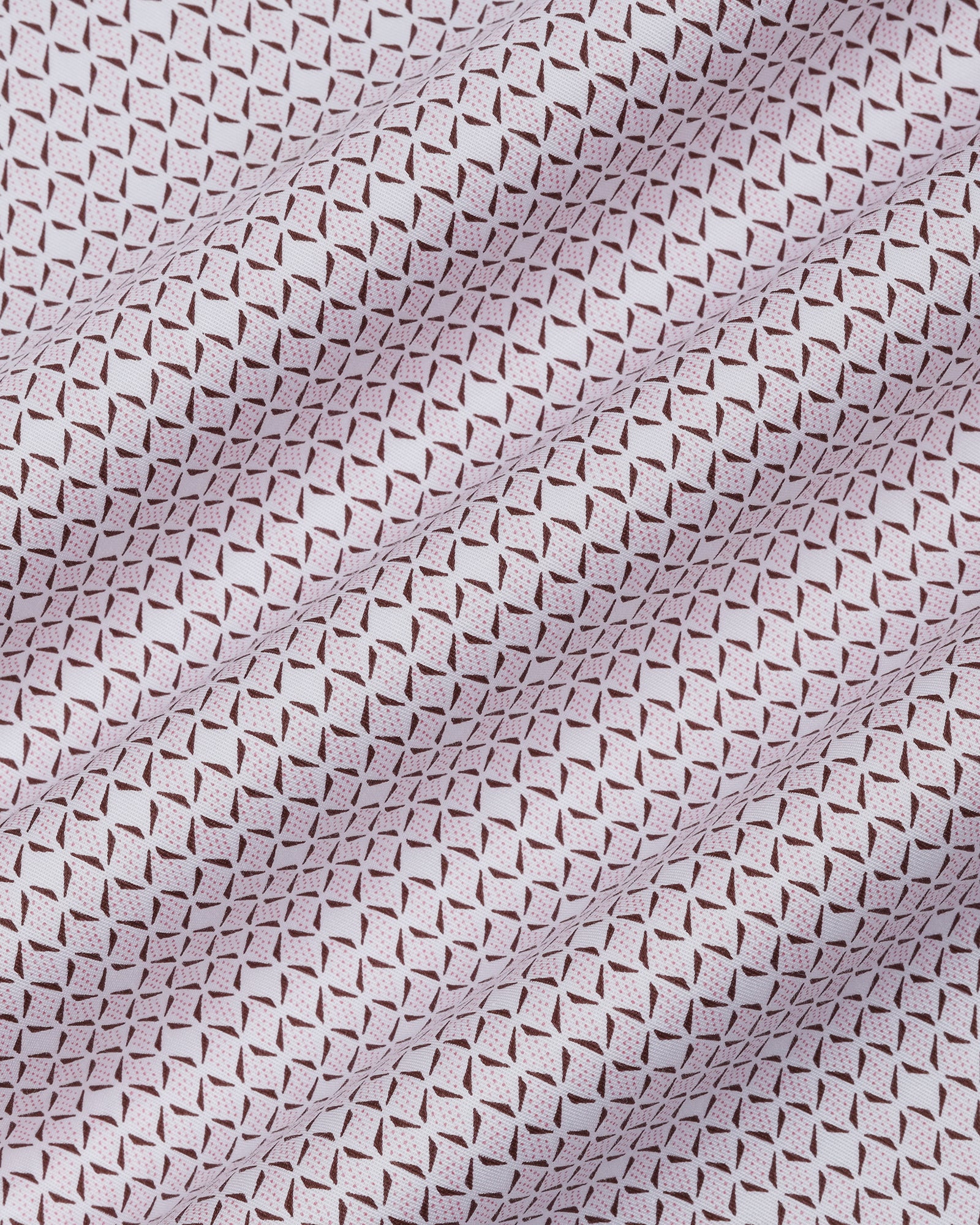 Red Unwrinkle Printed Shirt - Everest