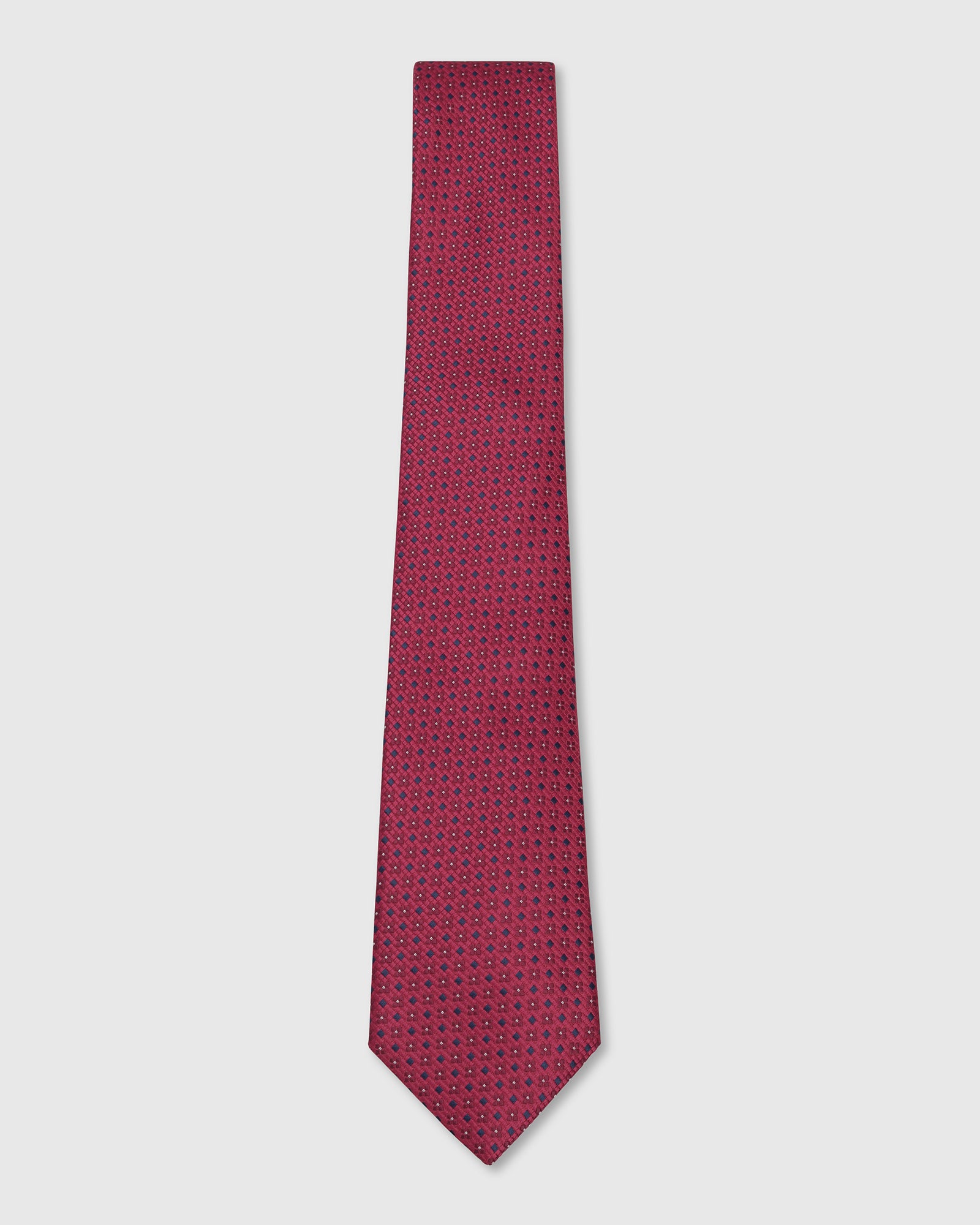 Red Solid Tie - Winston