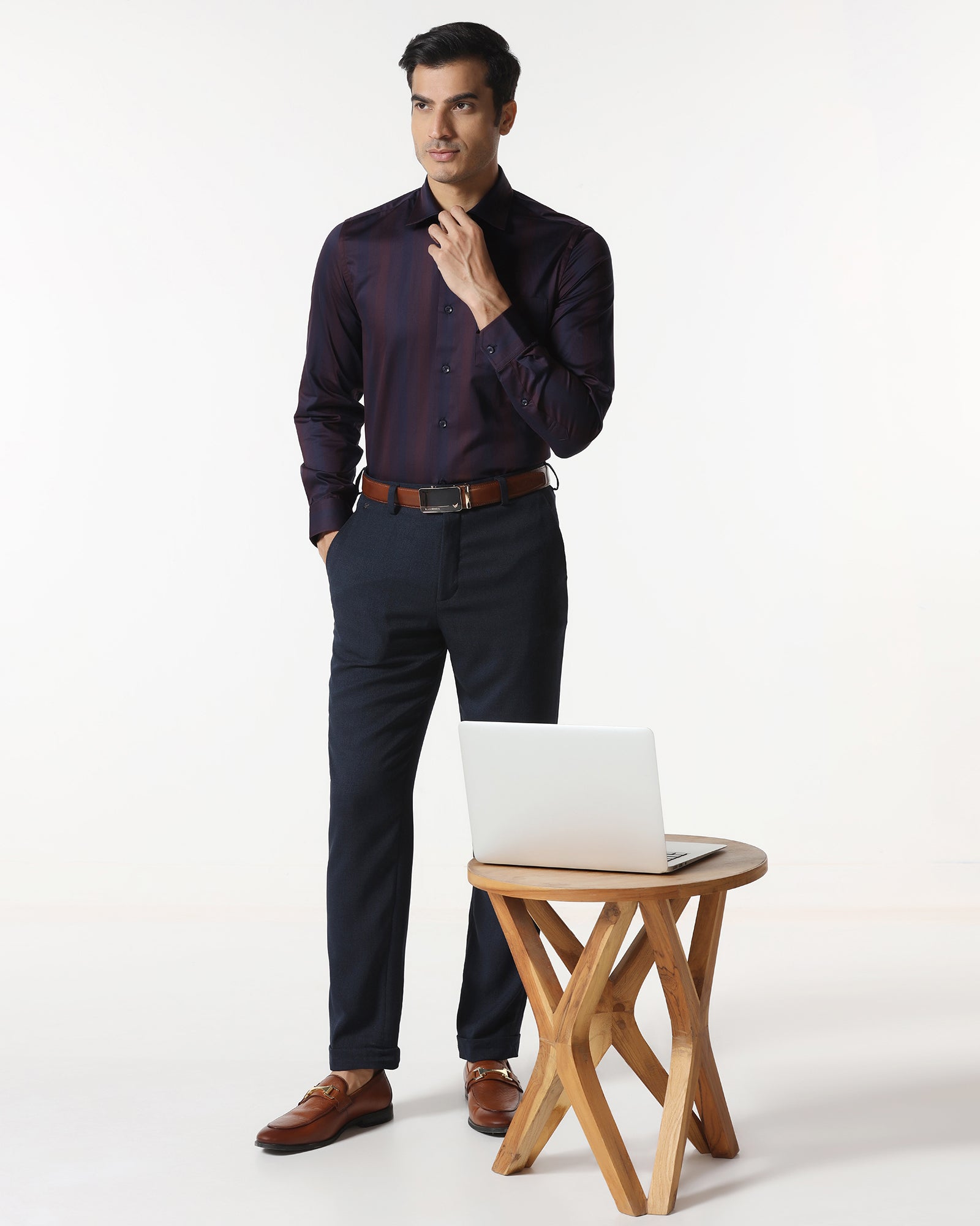 Red Stripe Shirt - Racer