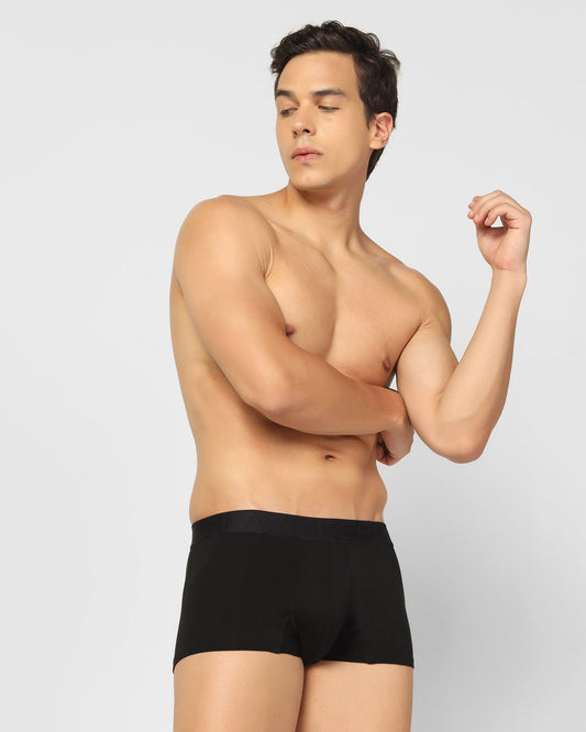 Black Solid Trunk - Roman