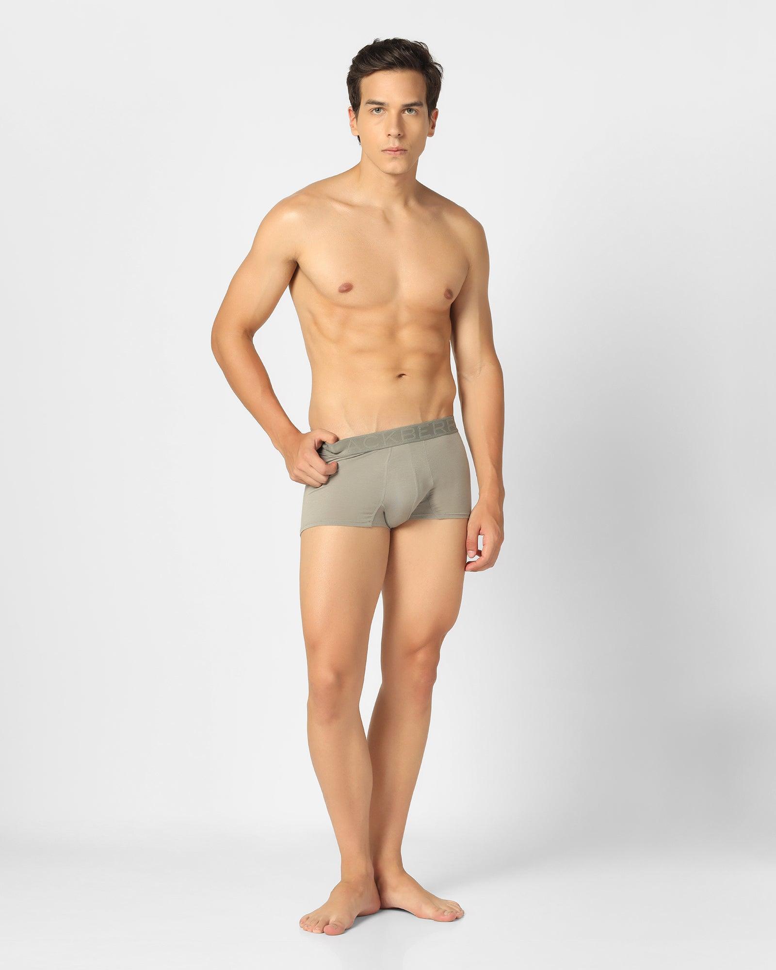 Regular Fit Trunk In Fresh Grey (Roman) - Blackberrys