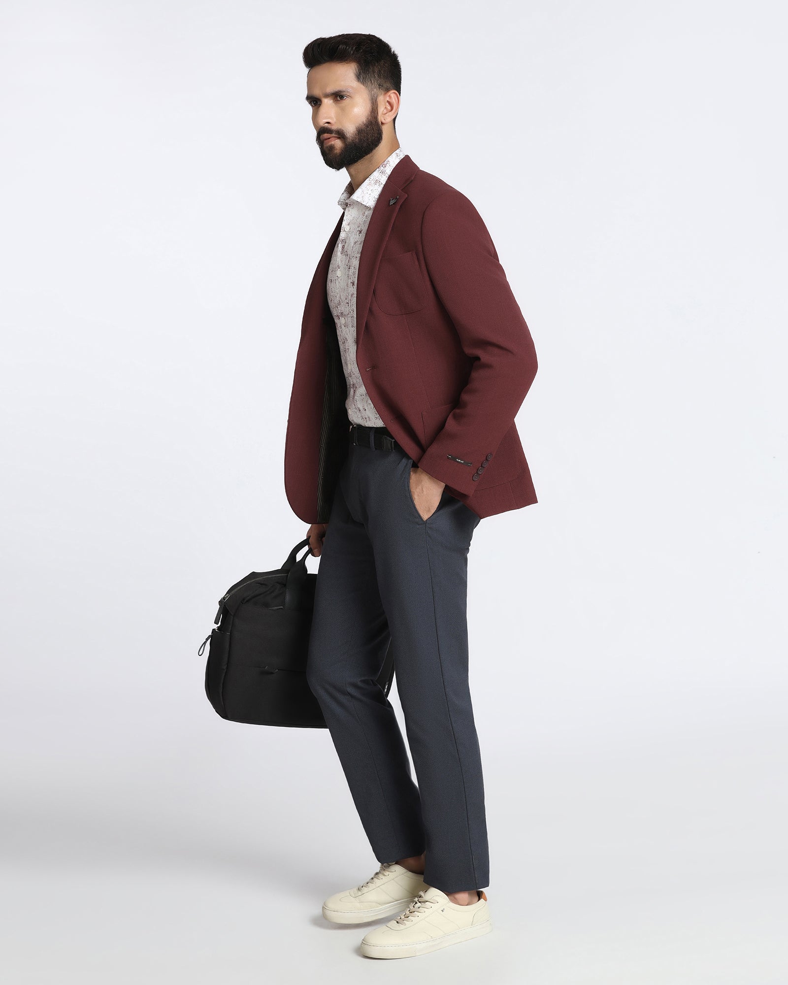 Rust Solid Blazer - Modelo