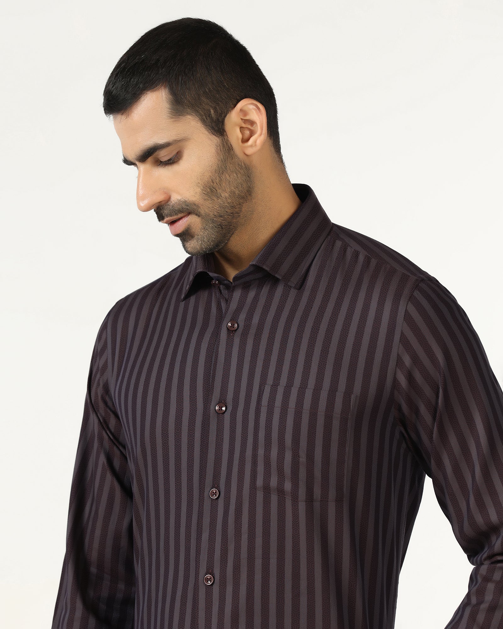 Rust Stripe Shirt - Refute