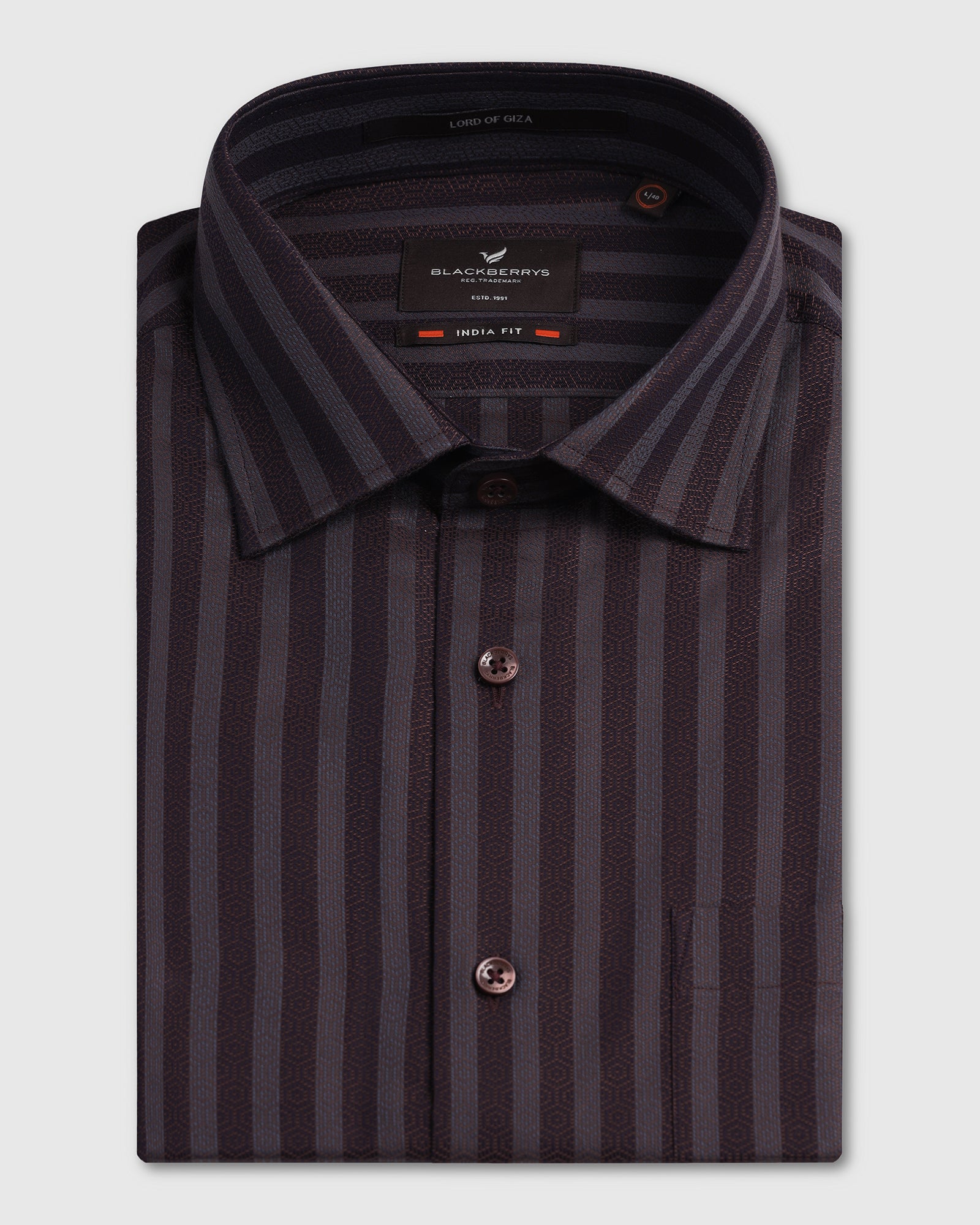 Rust Stripe Shirt - Refute