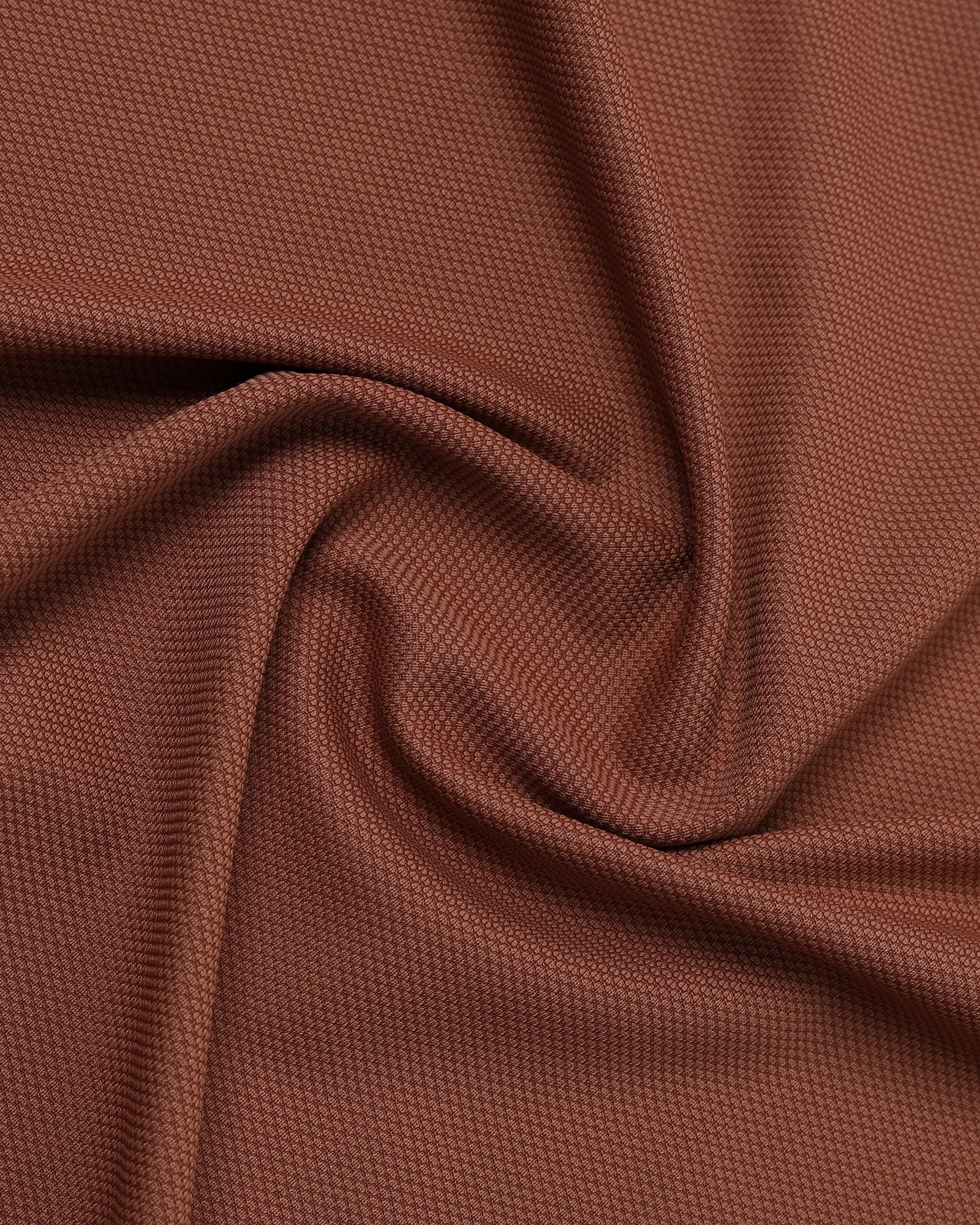 Rust Half Sleeve TechPro Textured Shirt - Henry