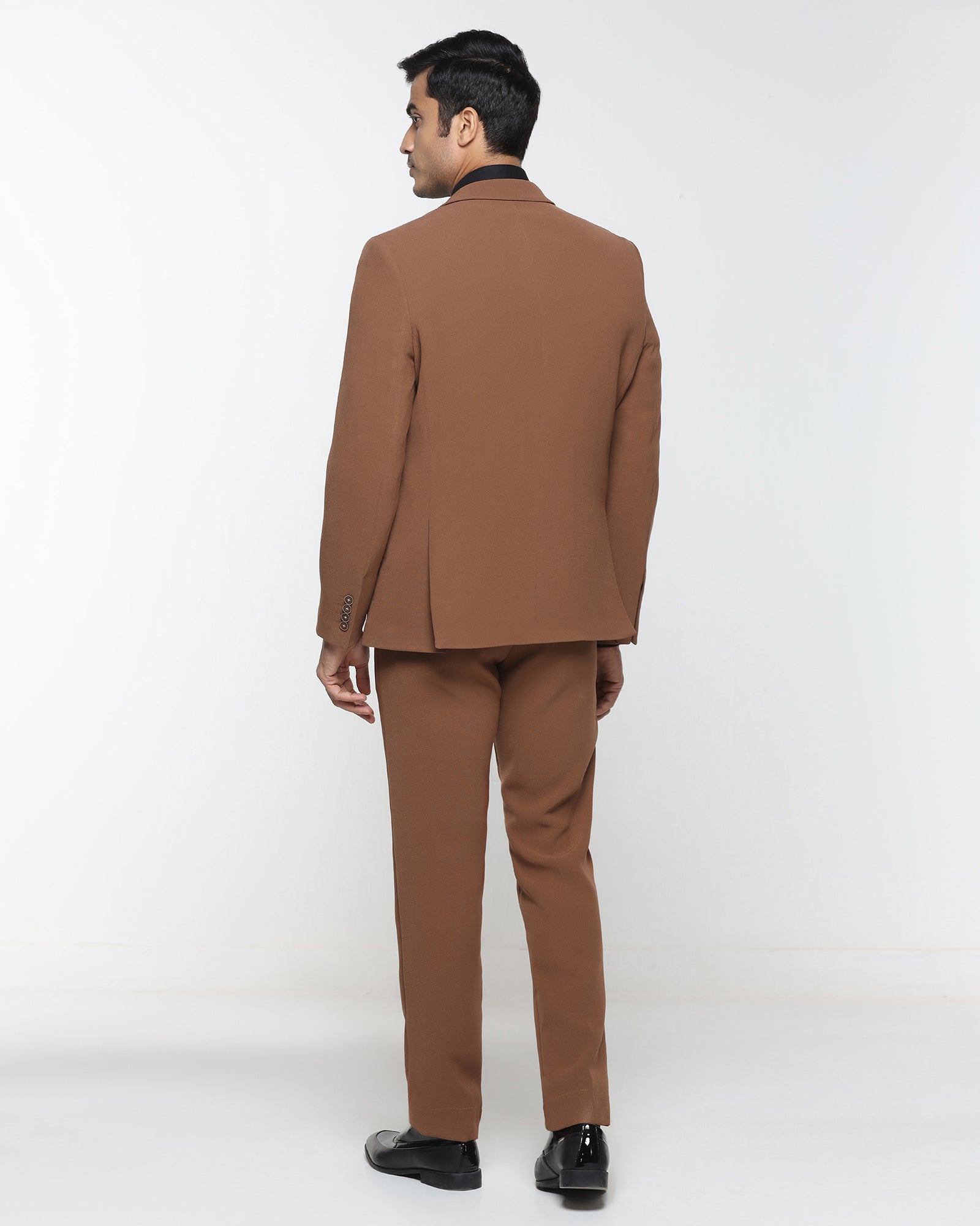 Rust Three Piece Solid Suit - Kover