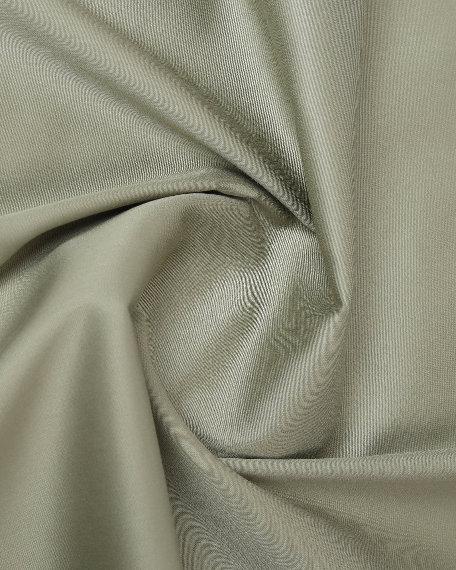 Sage Green Unwrinkle Solid Shirt - Sylvia