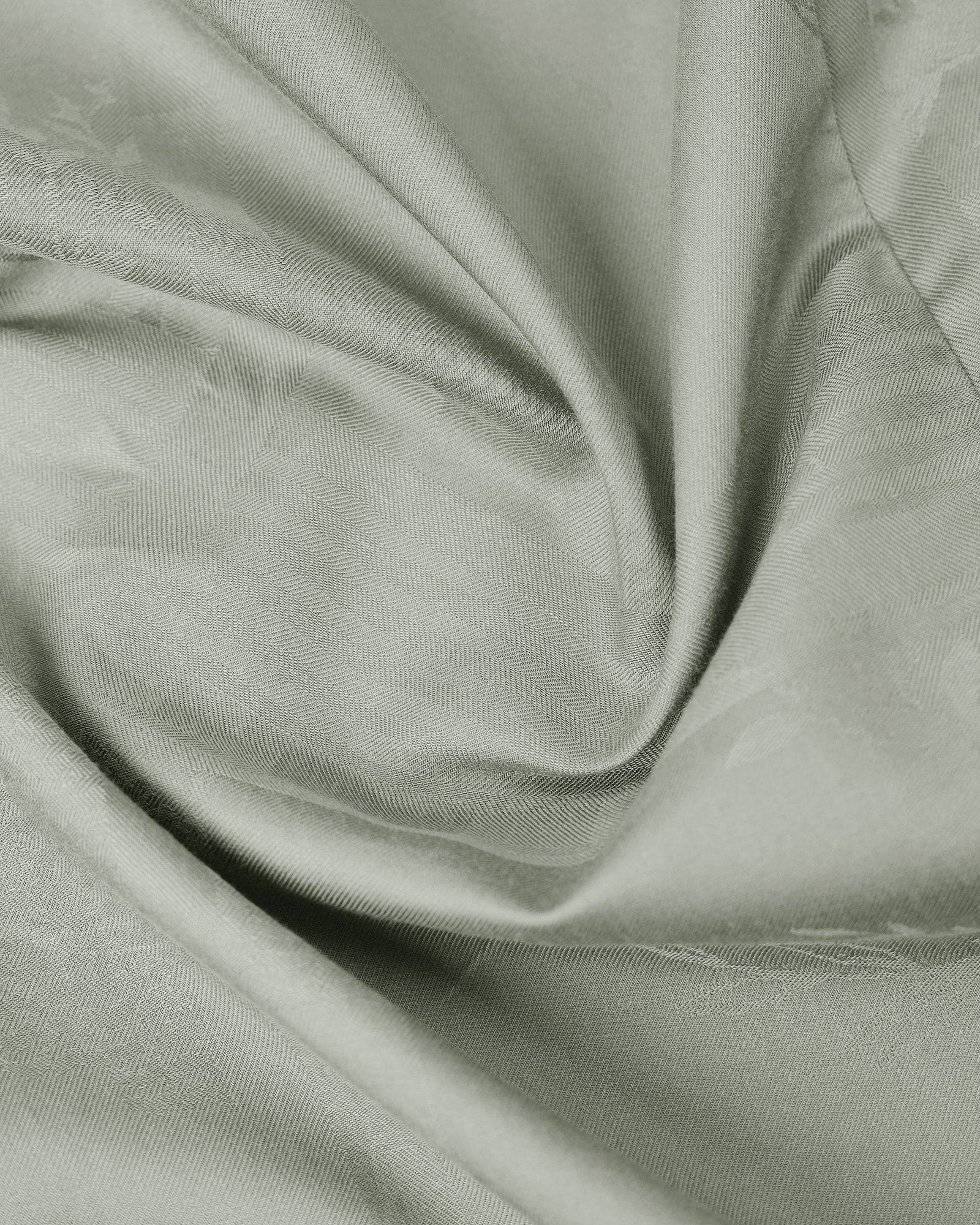 Sage Green Jacquard Shirt - Ross