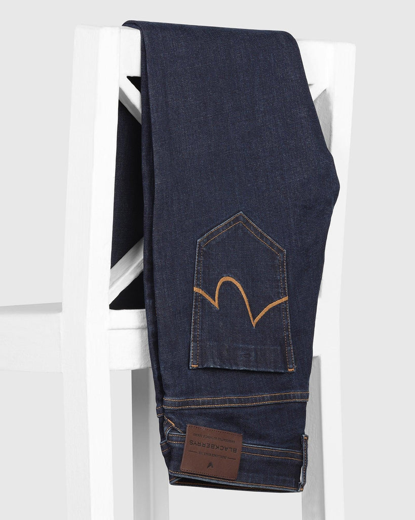 Skinny Cropped Fiji Fit Indigo Textured Jeans - Kate