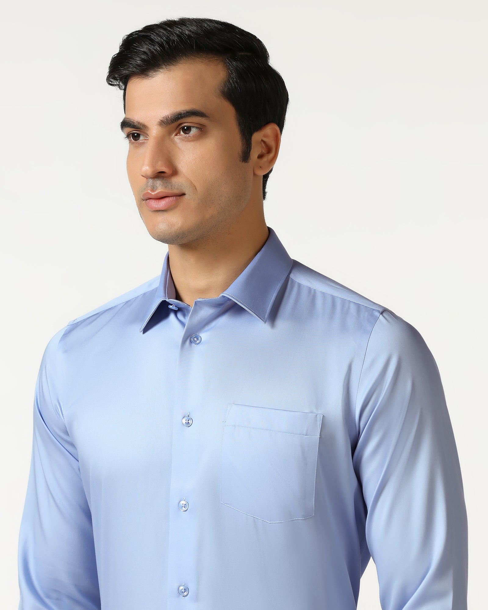 Sky Blue Non Iron Solid Shirt - Sailor