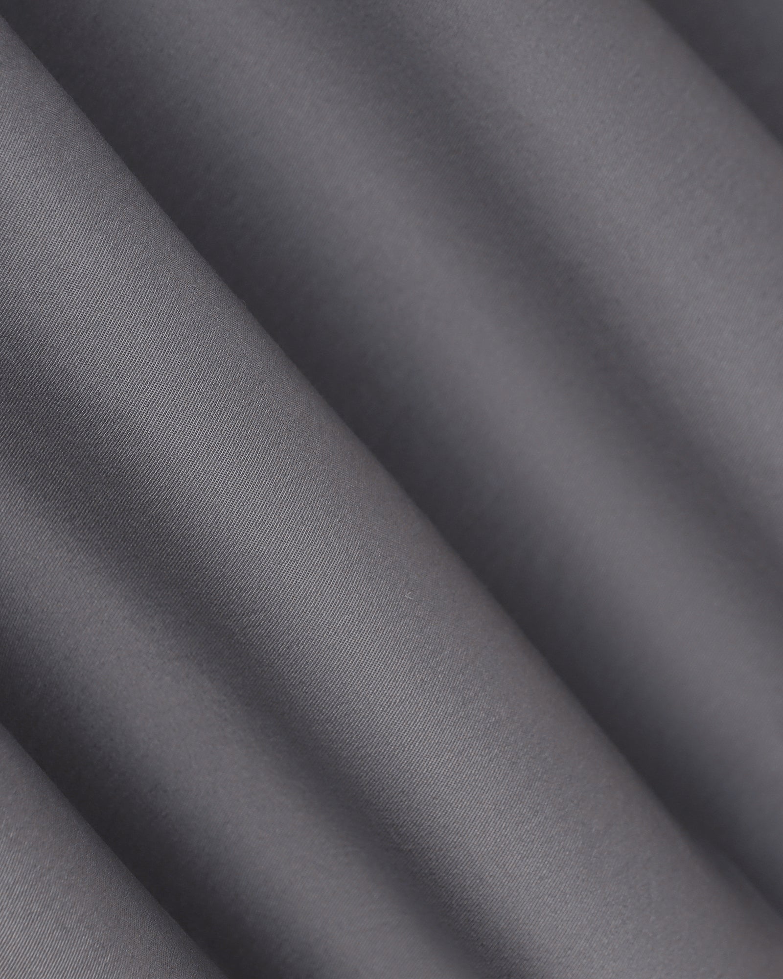 Slim Comfort B-95 Casual Grey Solid Khakis - Fred