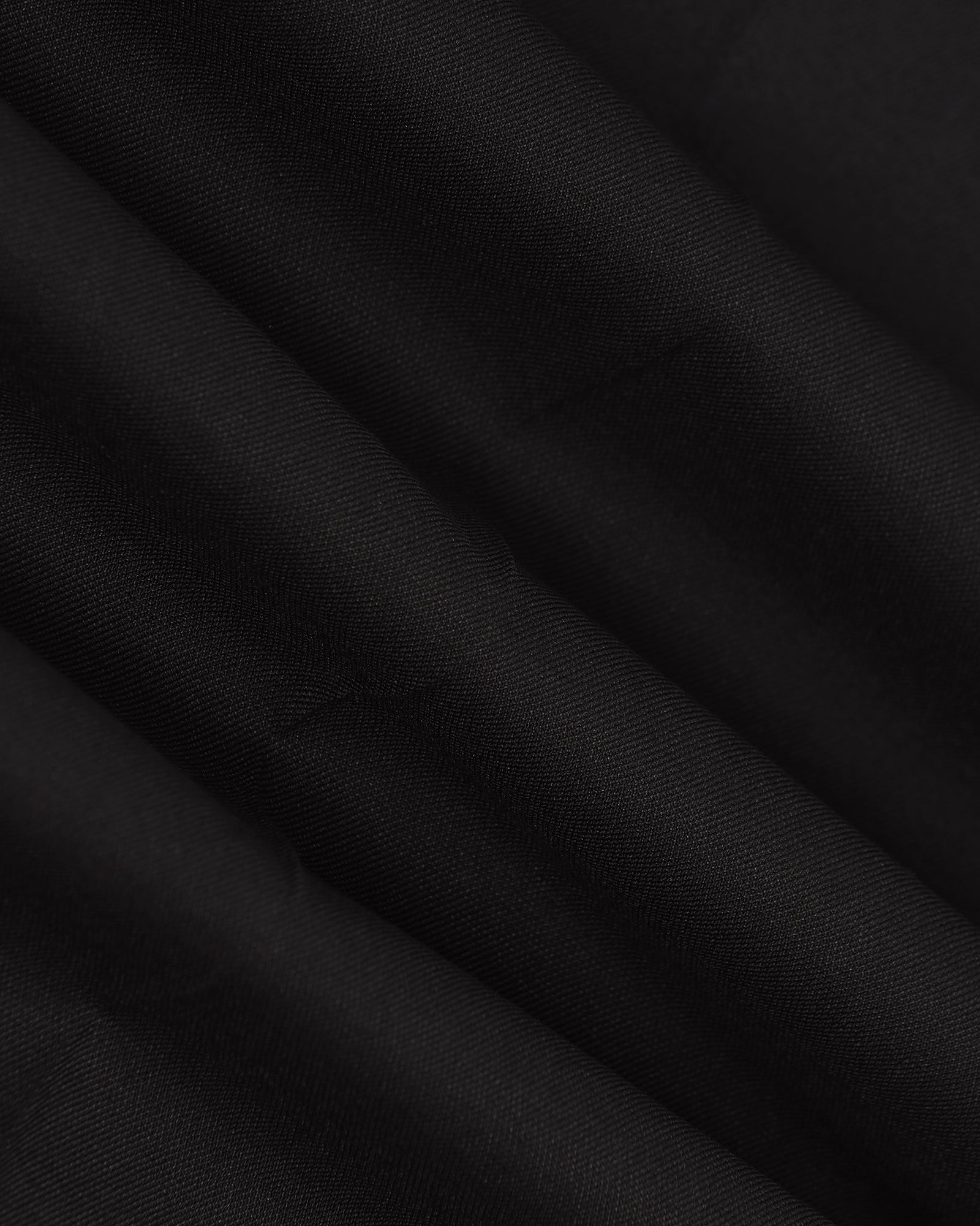 Slim Comfort B-95 Formal Black Solid Trouser - Musk