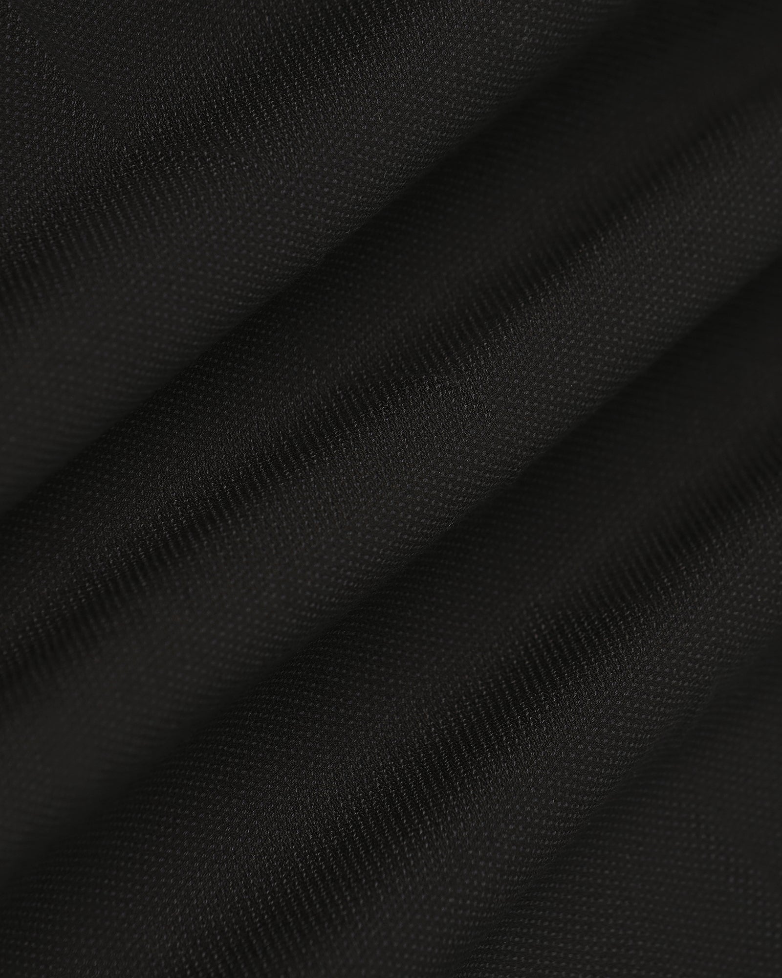 Slim Comfort B-95 Formal Black Solid Trouser - Oak