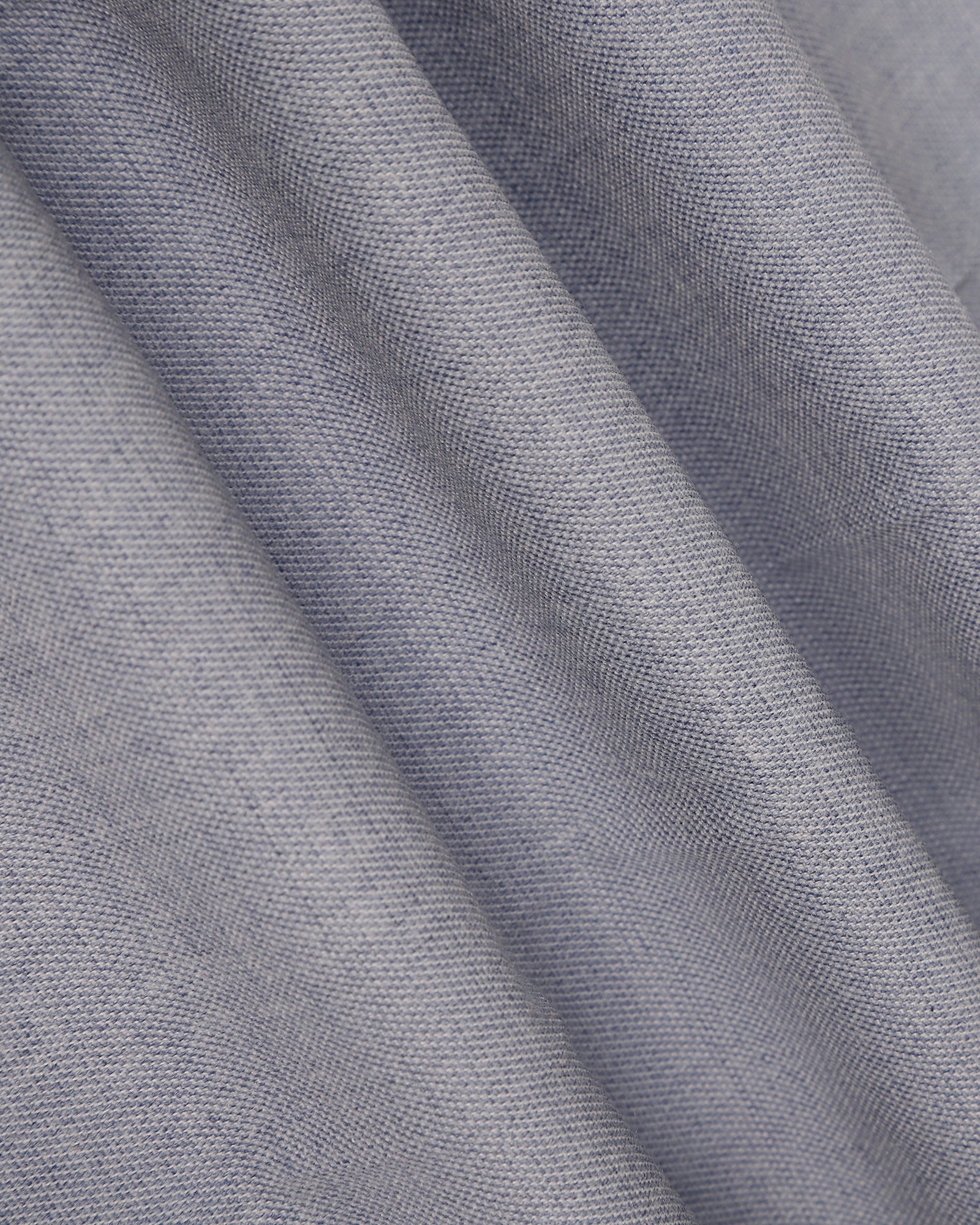 Slim Comfort B-95 Formal Light Blue Solid Trouser - Musk