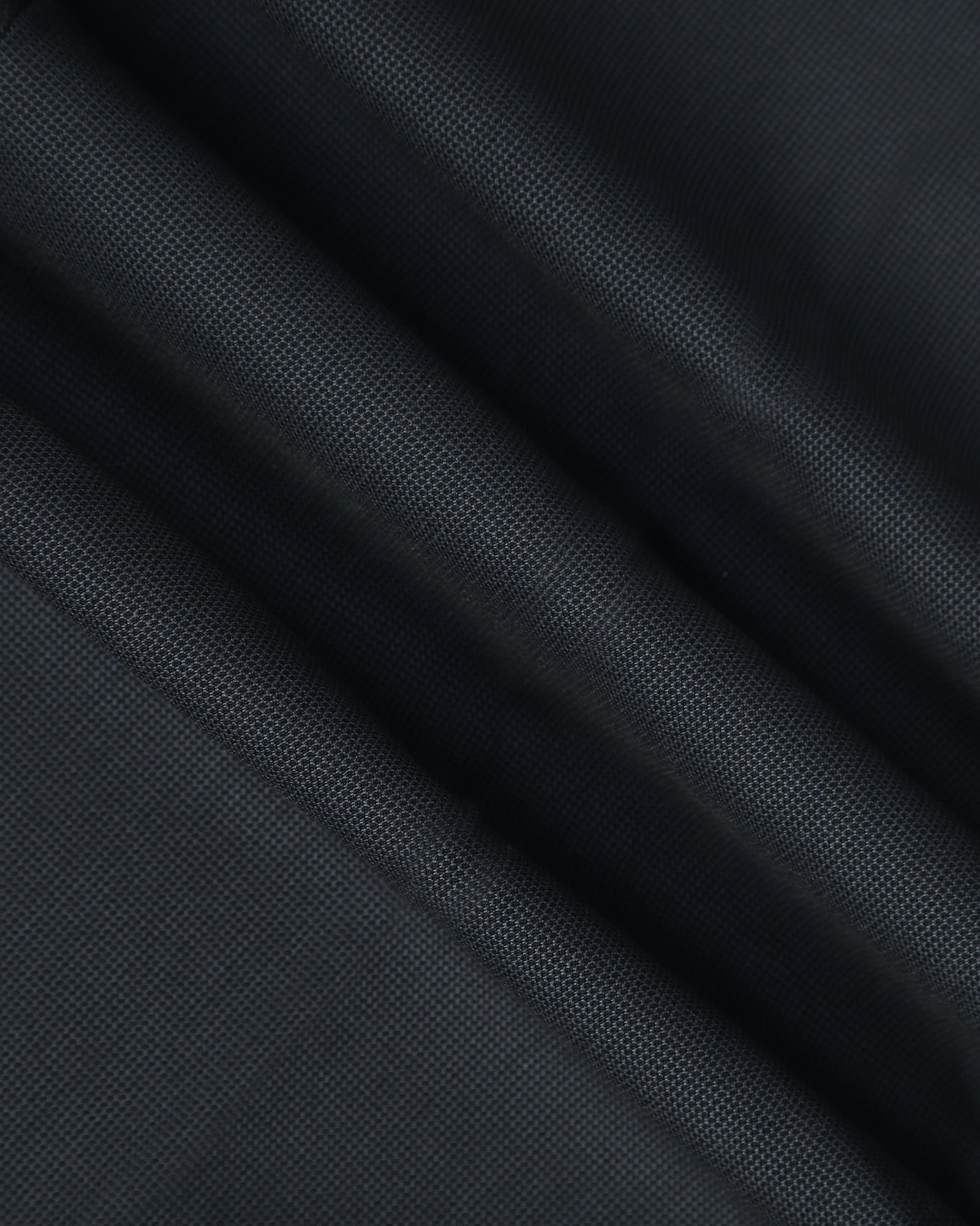 Slim Fit B-91 Formal Navy Textured Trouser - Fendi