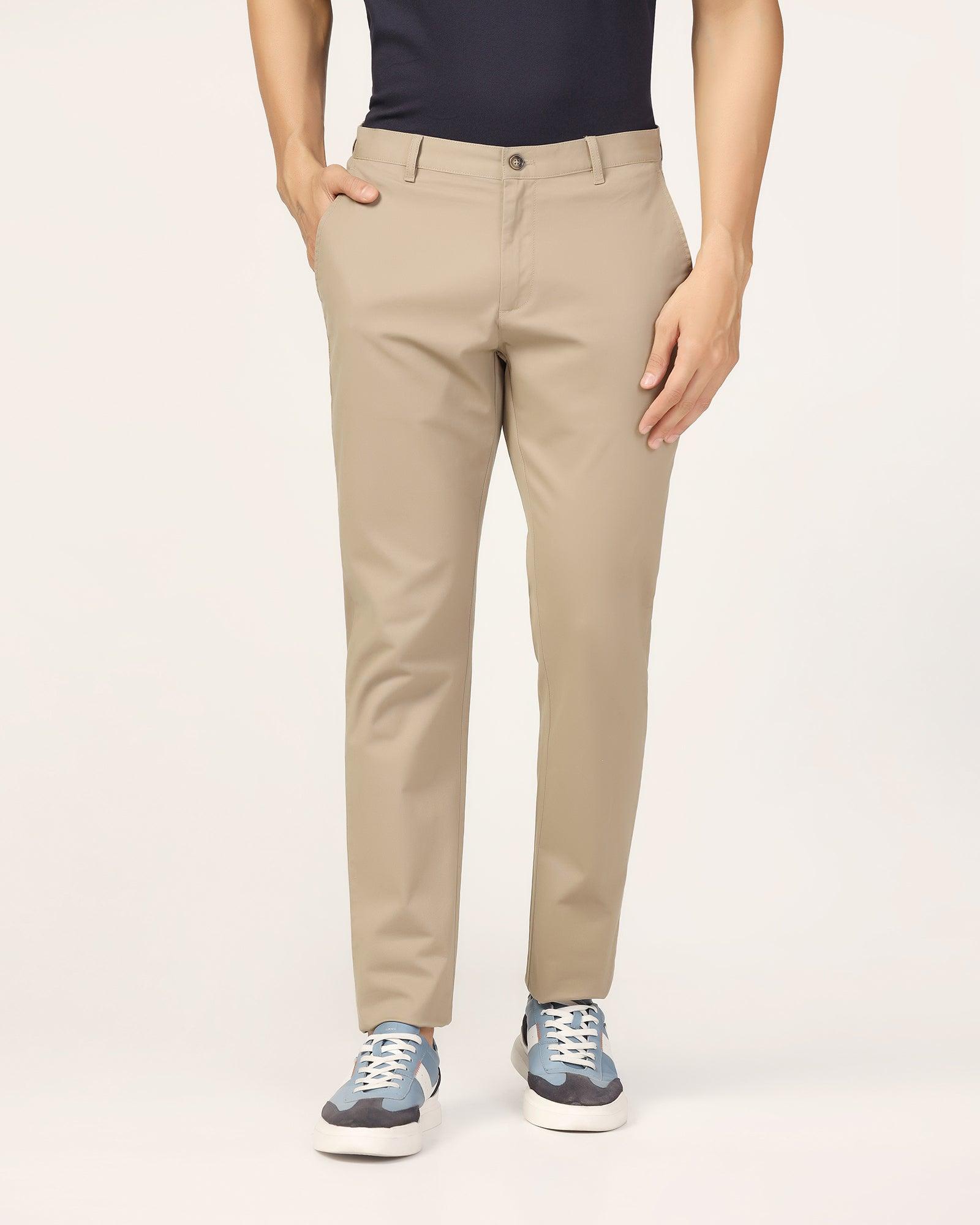Slim Comfort B-95 Casual Khaki Solid Khaki - Lab - Blackberrys