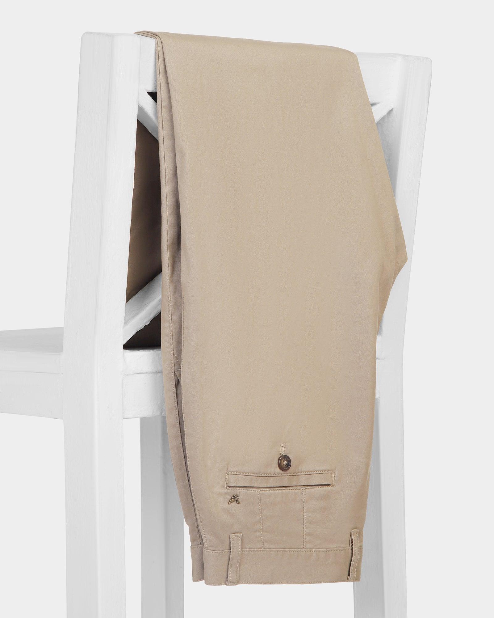 Slim Comfort B-95 Casual Khaki Solid Khaki - Lab - Blackberrys