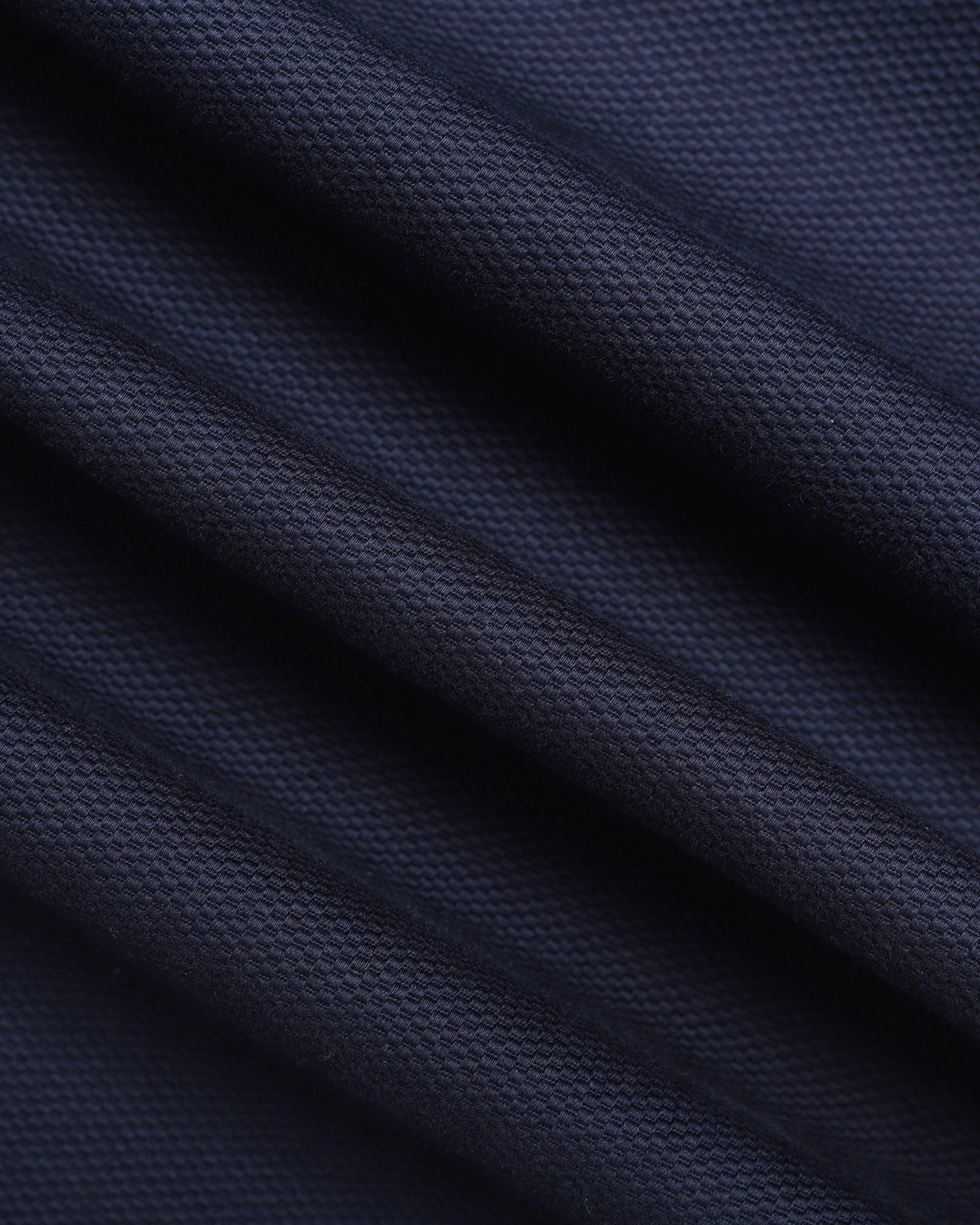 Slim Comfort B-95 Casual Navy Textured Khakis - Tark