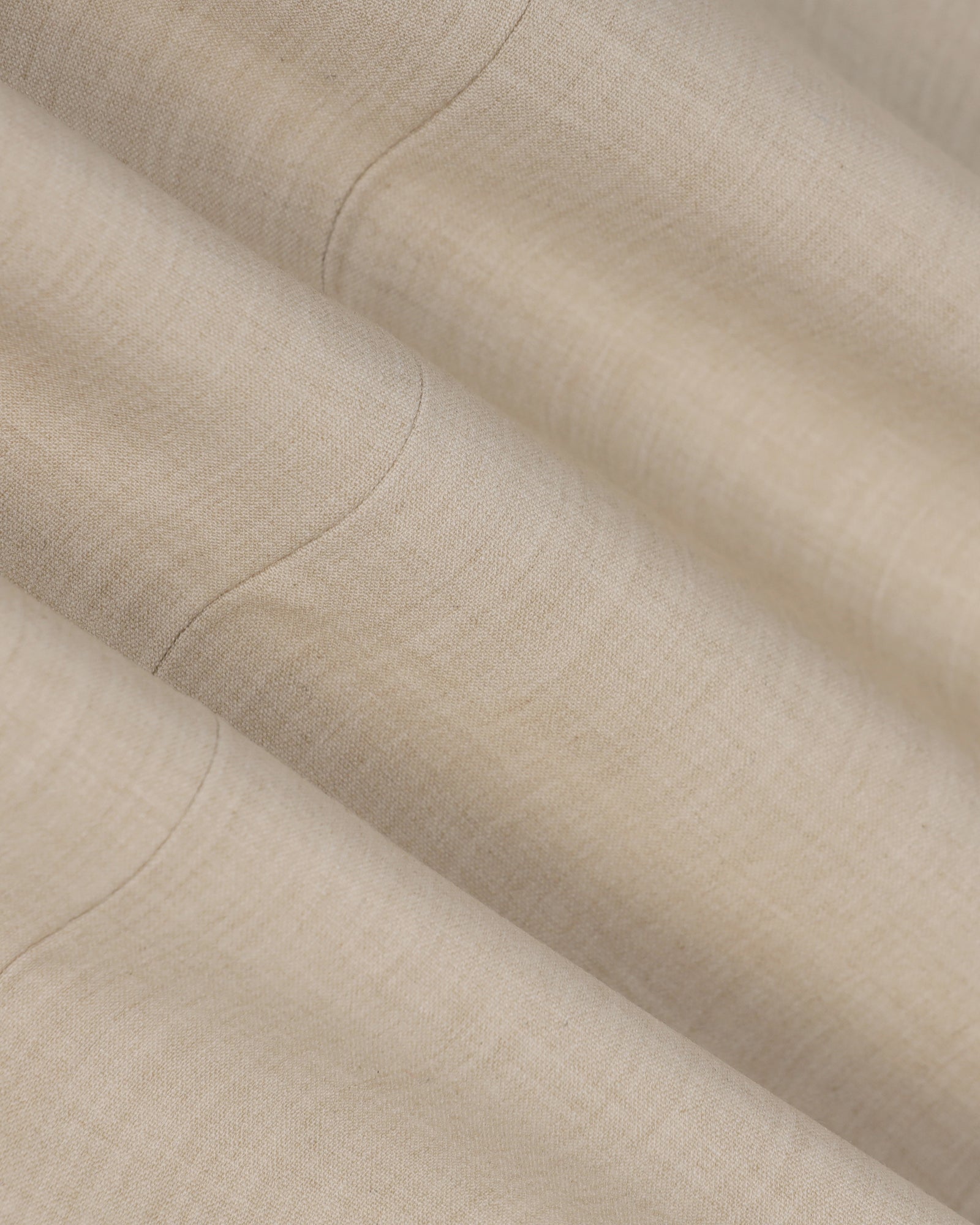 Slim Comfort B-95 Formal Cream Solid Trouser - Victor