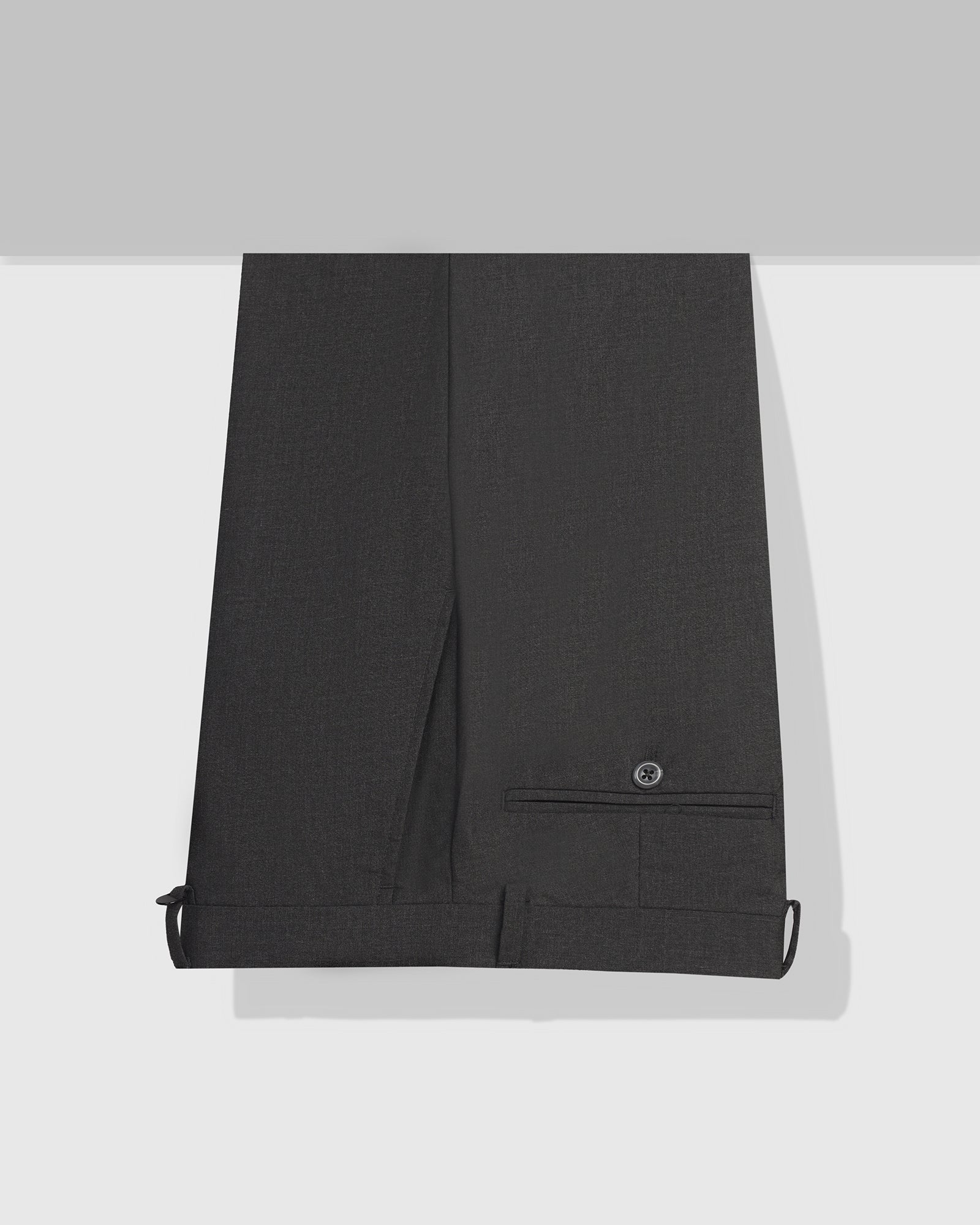 Slim Comfort B-95 Formal Grey Solid Trouser - Fed