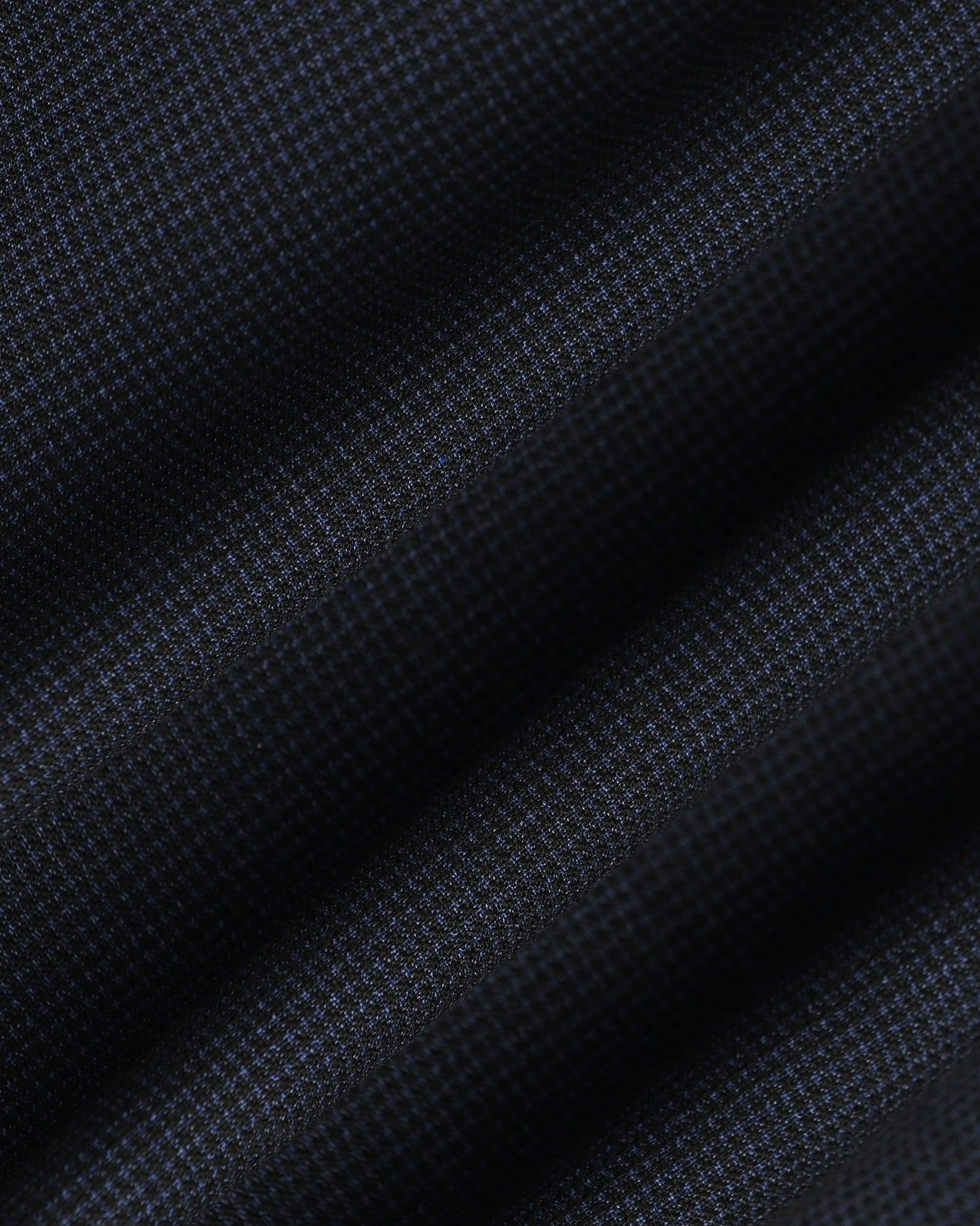 Slim Fit B-91 Formal Navy Textured Trouser - Ford