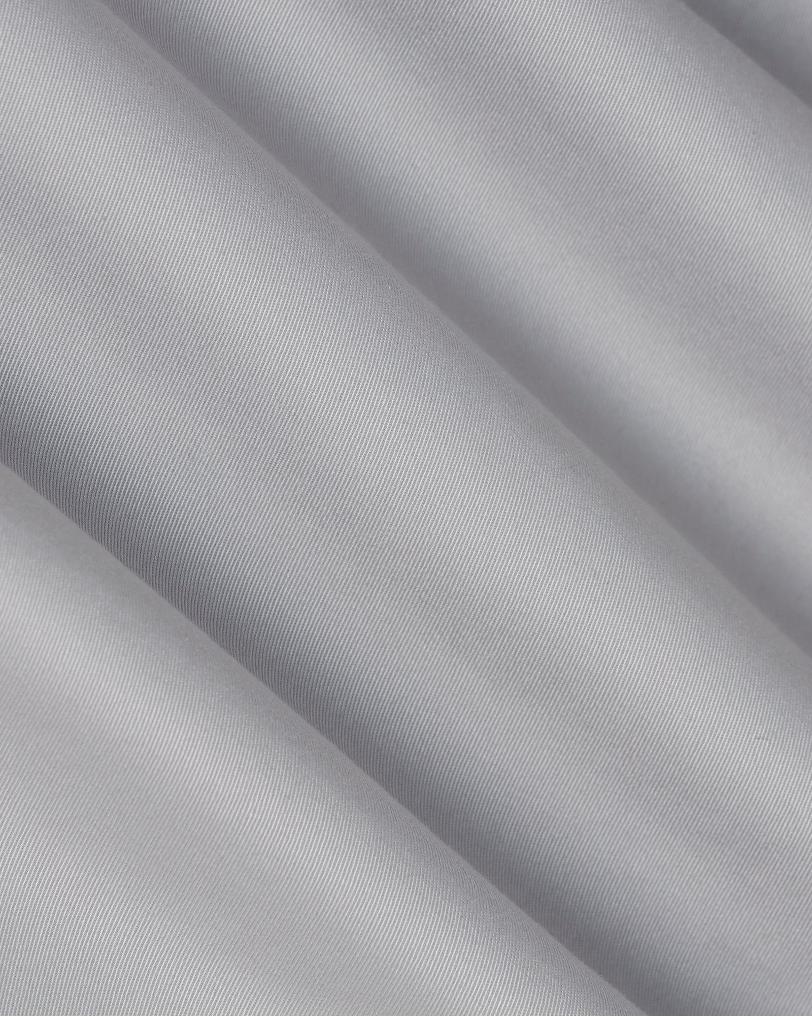 Slim Fit B-91 Casual Light Grey Solid Khakis - Martin