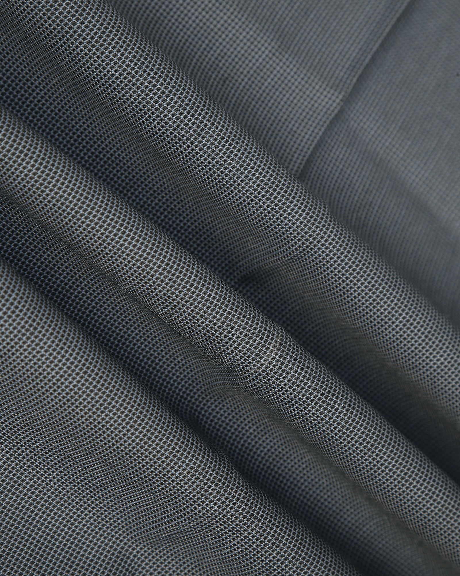 Slim Fit B-91 Formal Grey Textured Trouser - Fendi