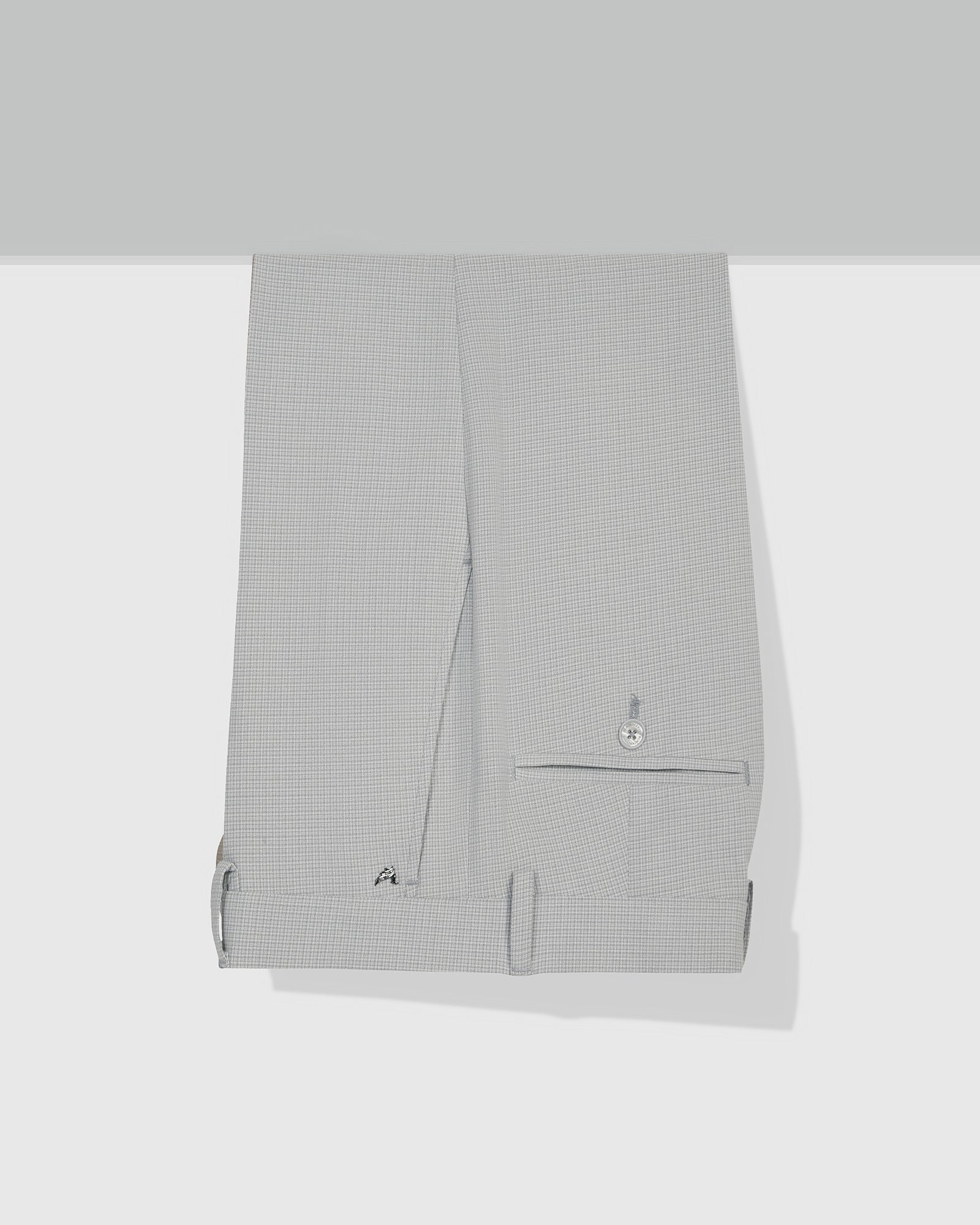 Slim Fit B-91 Formal Olive Textured Trouser - Tom