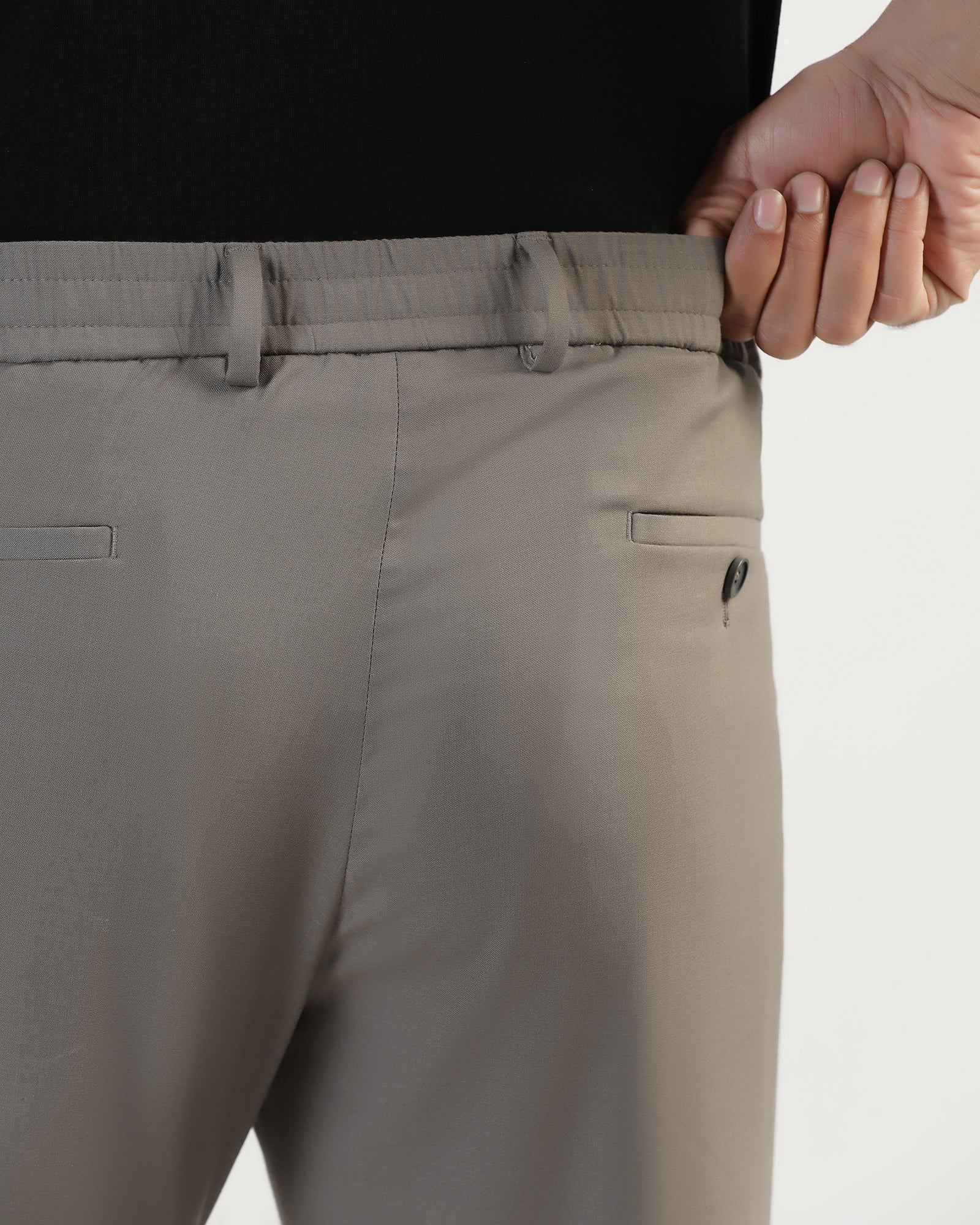 Sneaker Fit Mouse Solid Pant - Parma