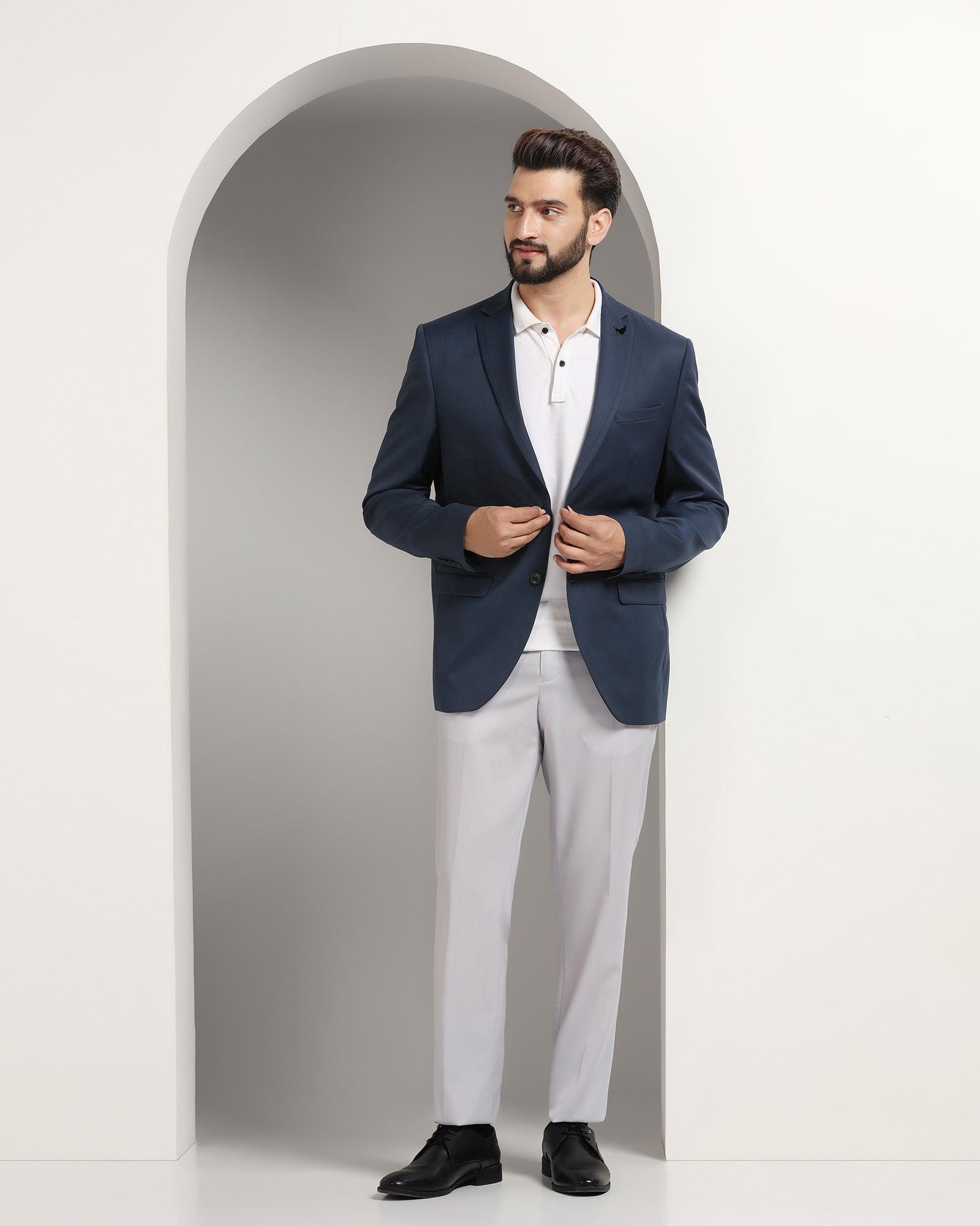 Multitude 6X Teal Solid Formal Suit - Throne - Blackberrys