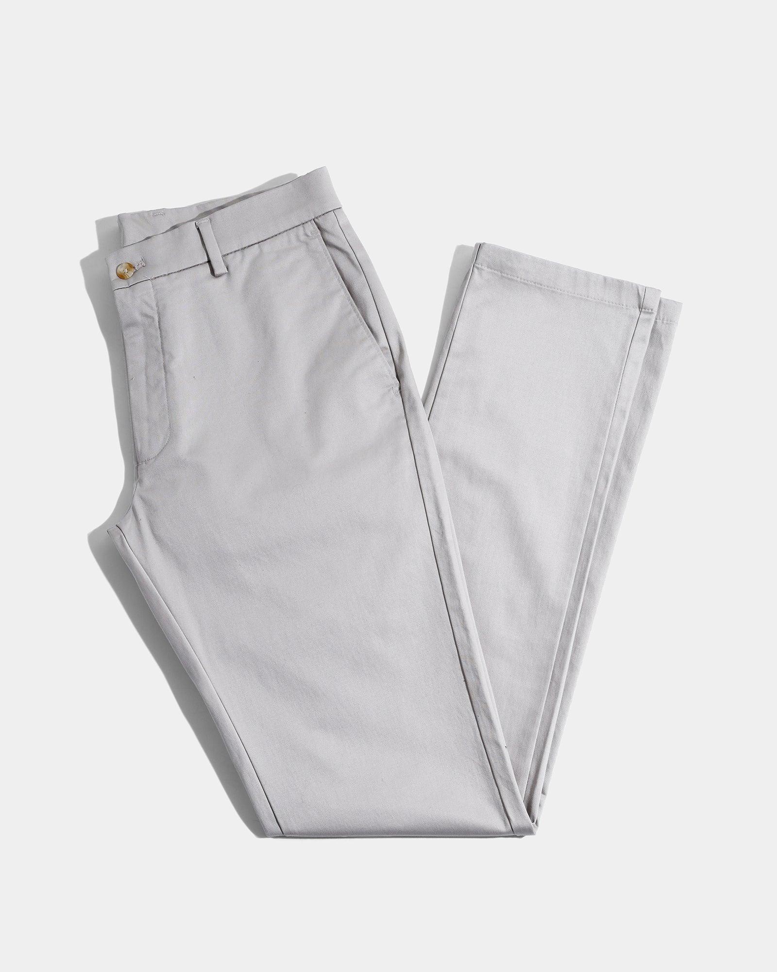 Stone Non Iron Solid Khakis - Cypres