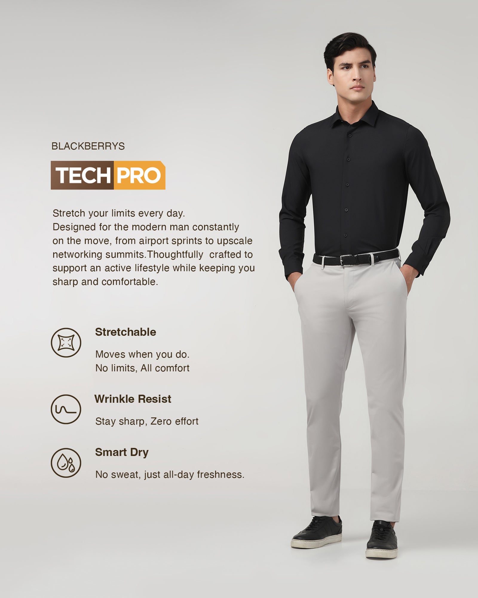 Stone TechPro Solid Khaki - Yukon