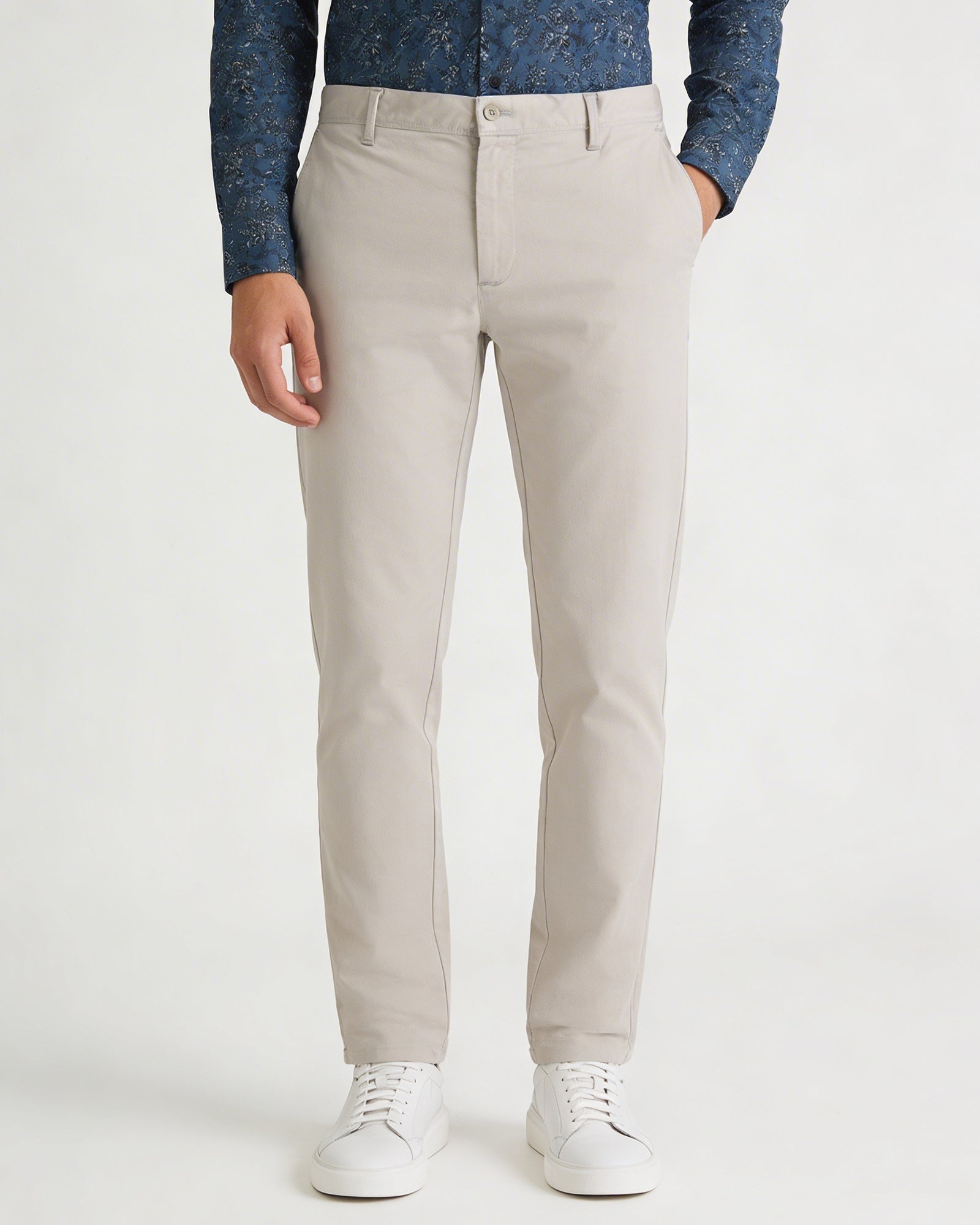 Stone Textured Khaki - Square