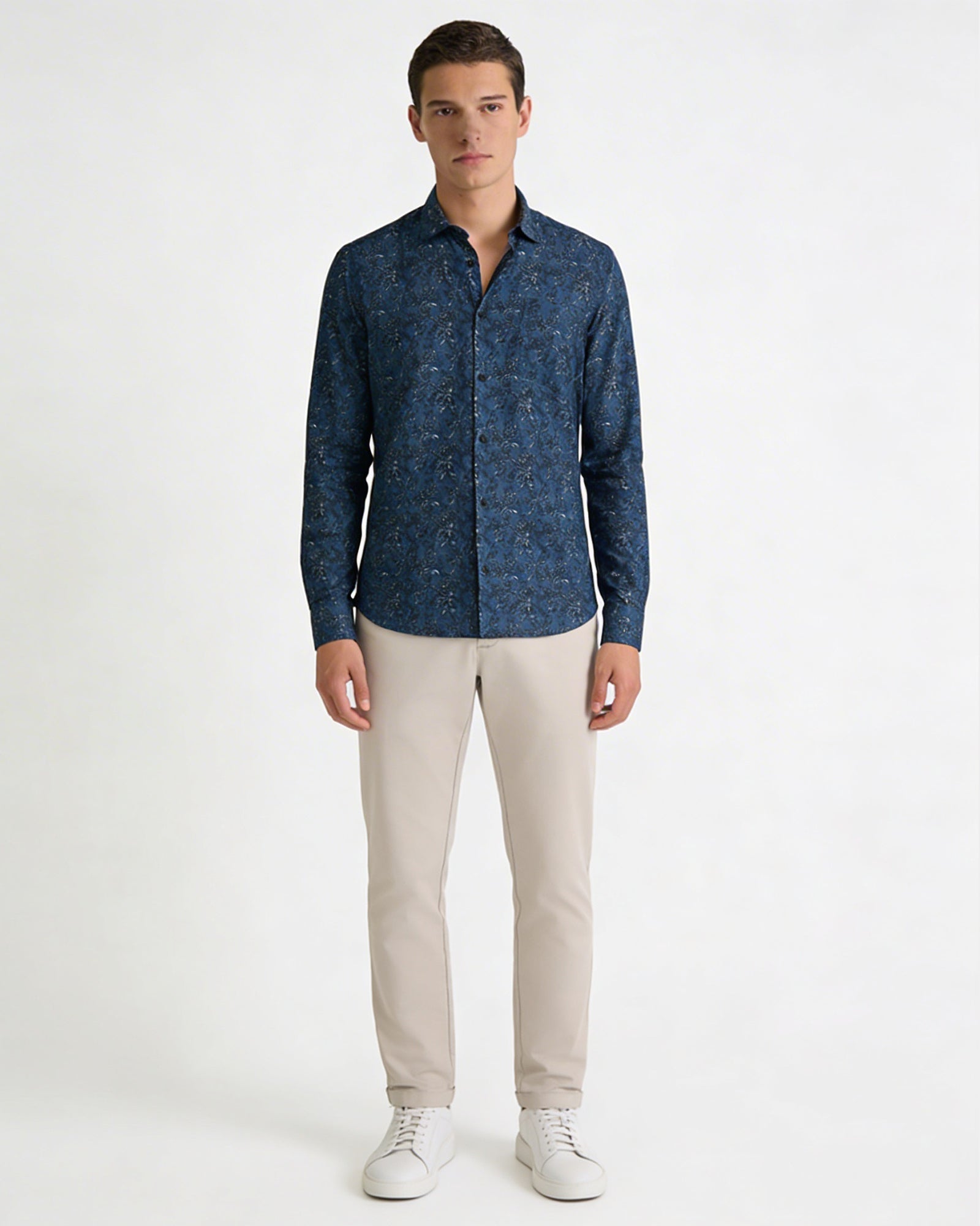 Stone Textured Khaki - Square